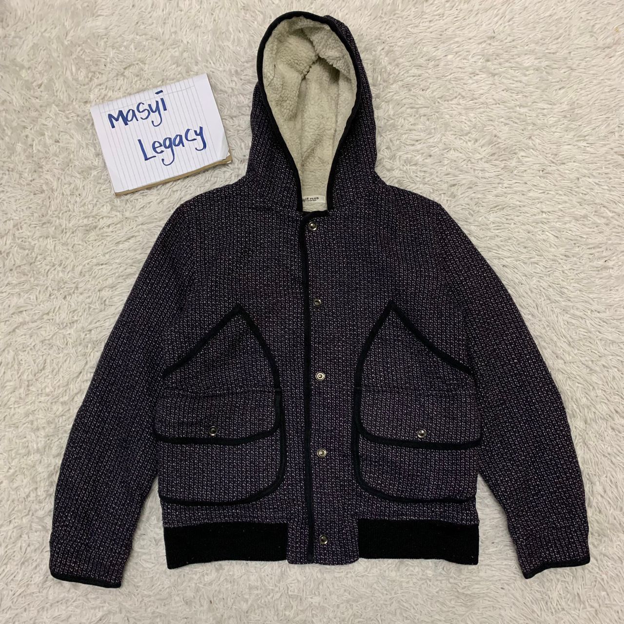 Japanese Brand Simplicite plus sherpa jacket Size US S / EU 44-46 / 1 - 1 Thumbnail
