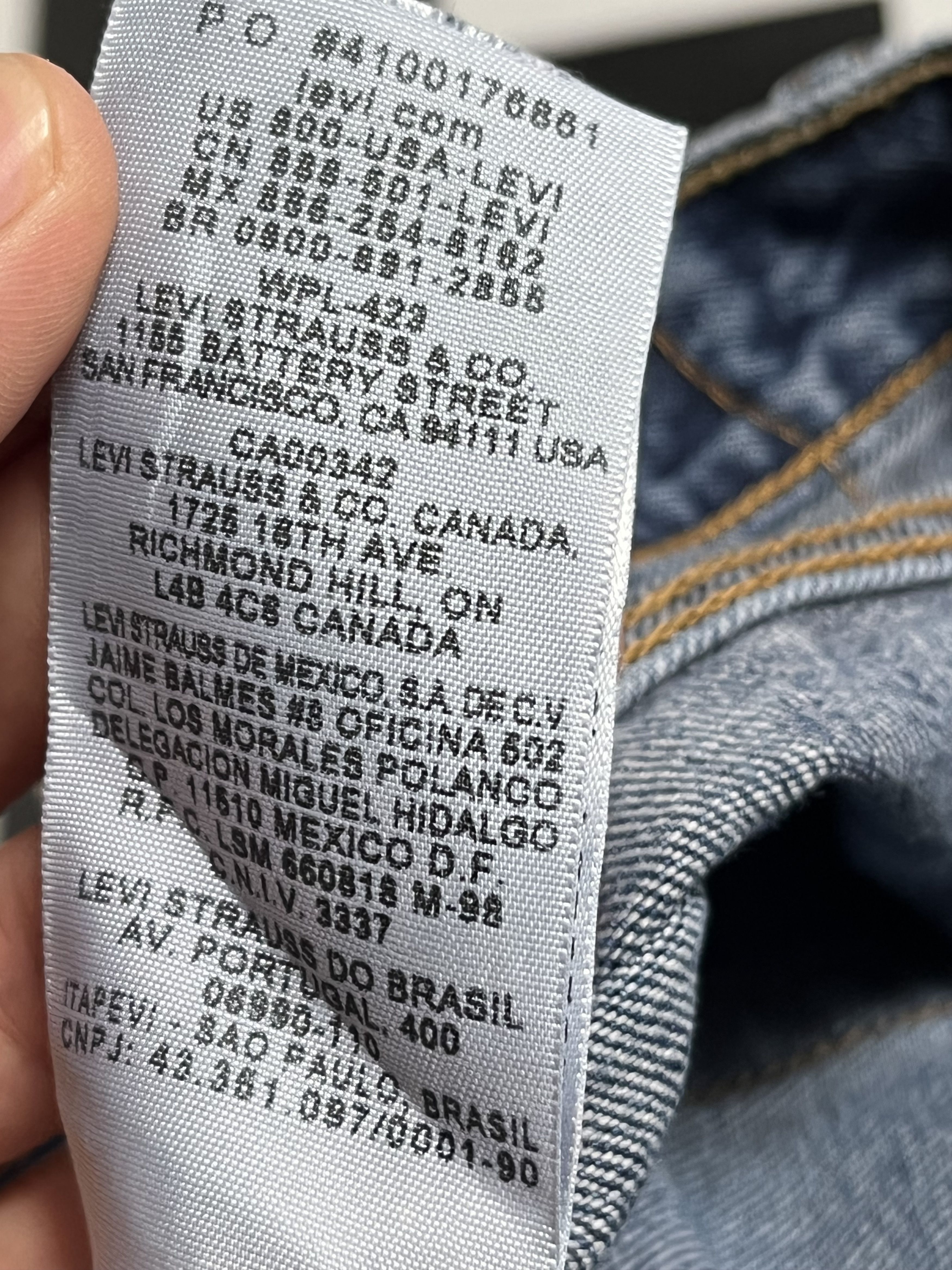 Levi's × Vintage Levis 501 Jean L118 Size US 39 - 13 Thumbnail