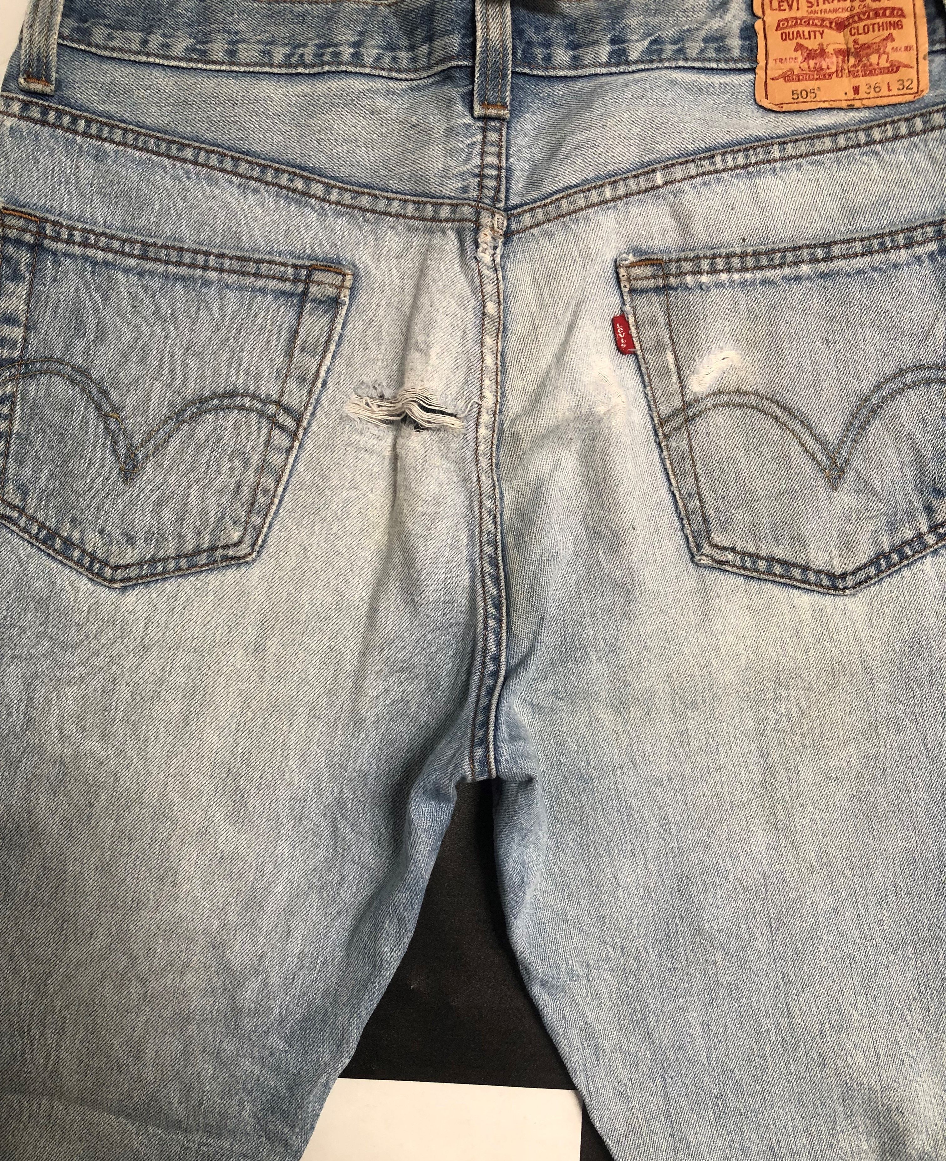 Levi's × Vintage Levis 505 Regular Fit Jean L2 Size US 37 - 7 Thumbnail