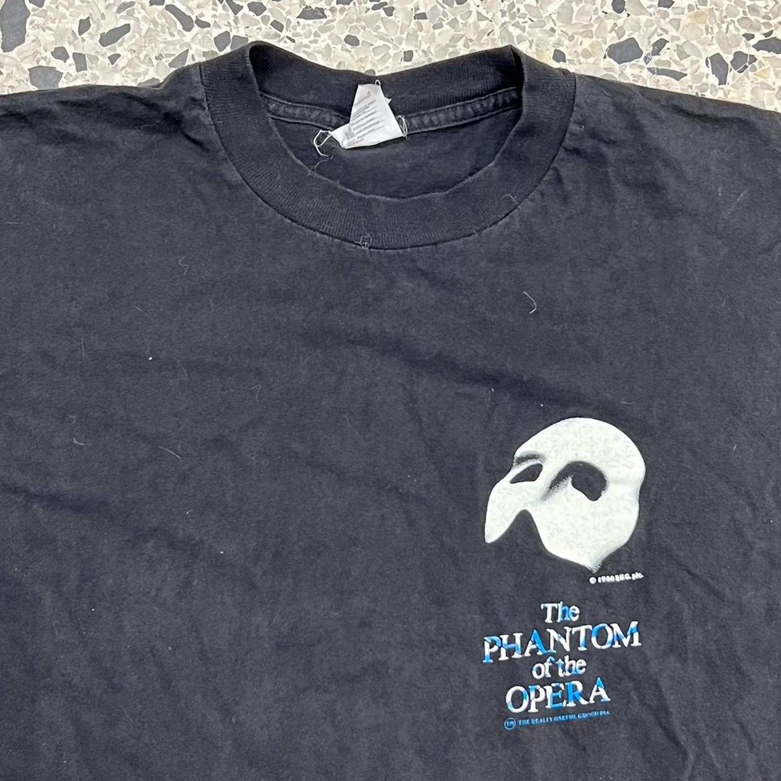 Unsound Rags × Vintage VINTAGE Y2K GLOW IN THE DARK PHANTOM OF THE OPERA TEE Size US M / EU 48-50 / 2 - 1 Thumbnail