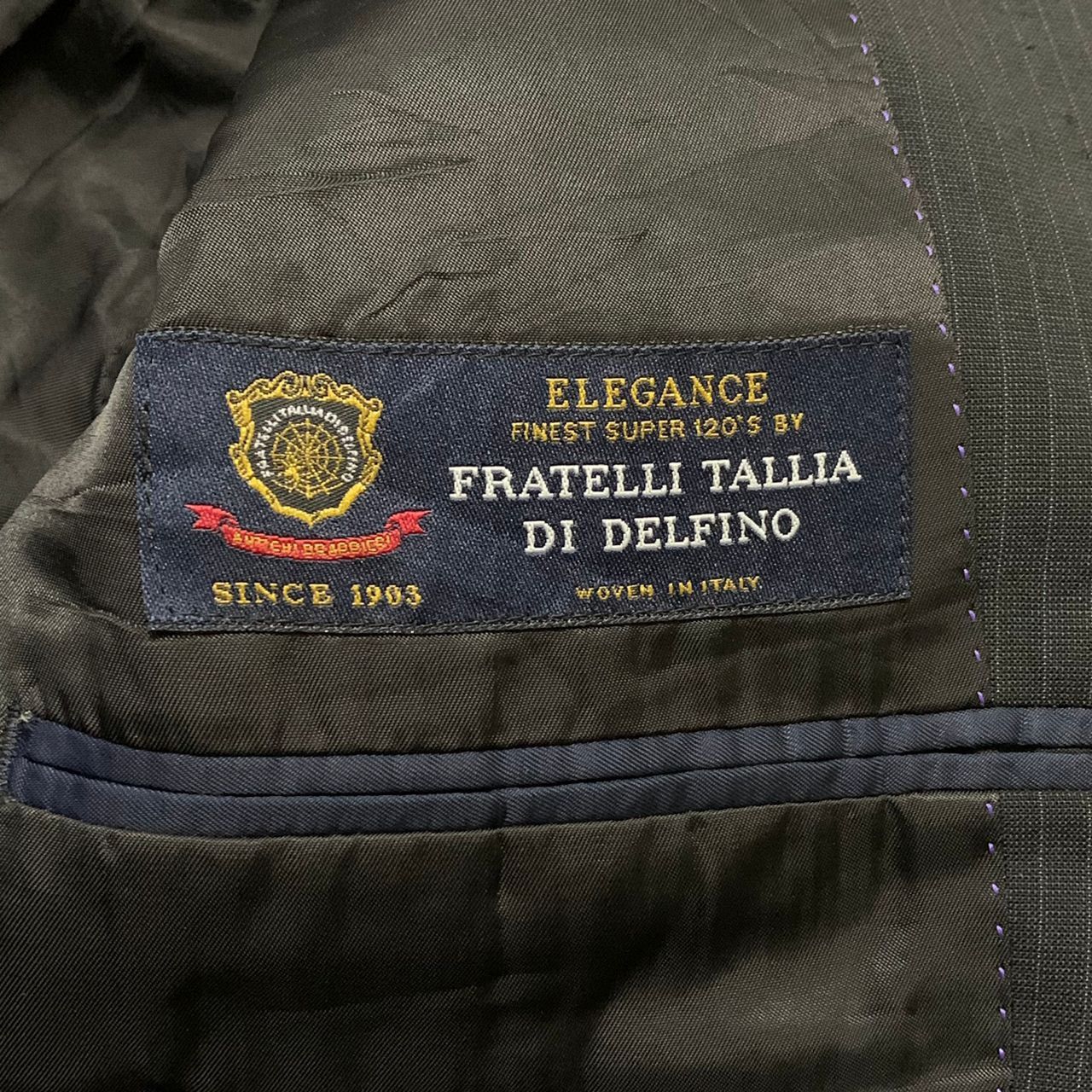 Japanese Brand Fratelli Tallia Di Delfino woven in Italy jacket Japan Size US S / EU 44-46 / 1 - 9 Thumbnail