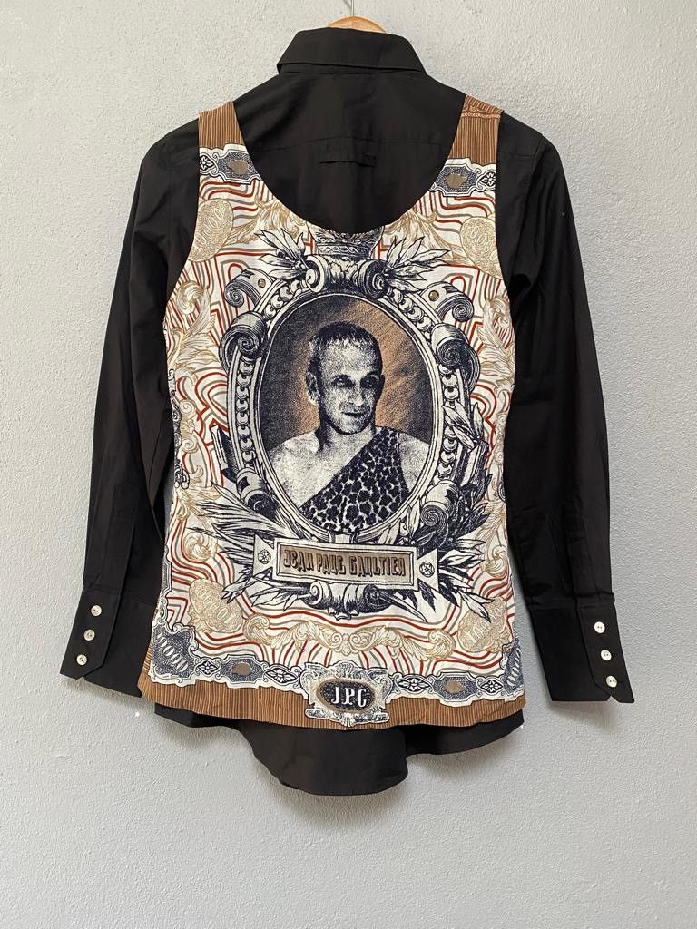 Jean Paul Gaultier Jean Paul Gaultier shirts butoon ups with sleeveless tee Size US S / EU 44-46 / 1 - 2 Thumbnail