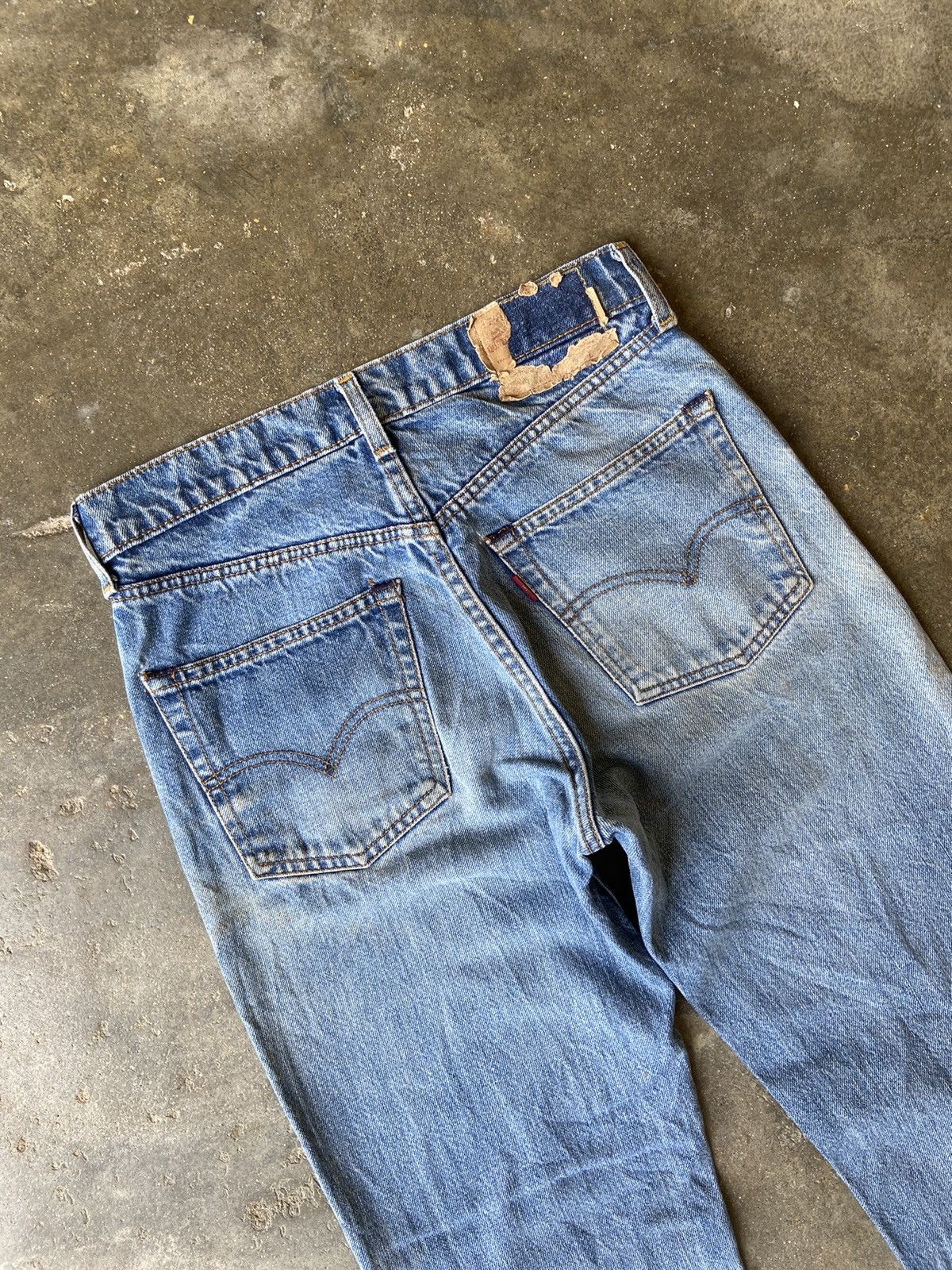 Levi's Vintage Levis 501 Jeans Denim Size 29" - 7 Thumbnail