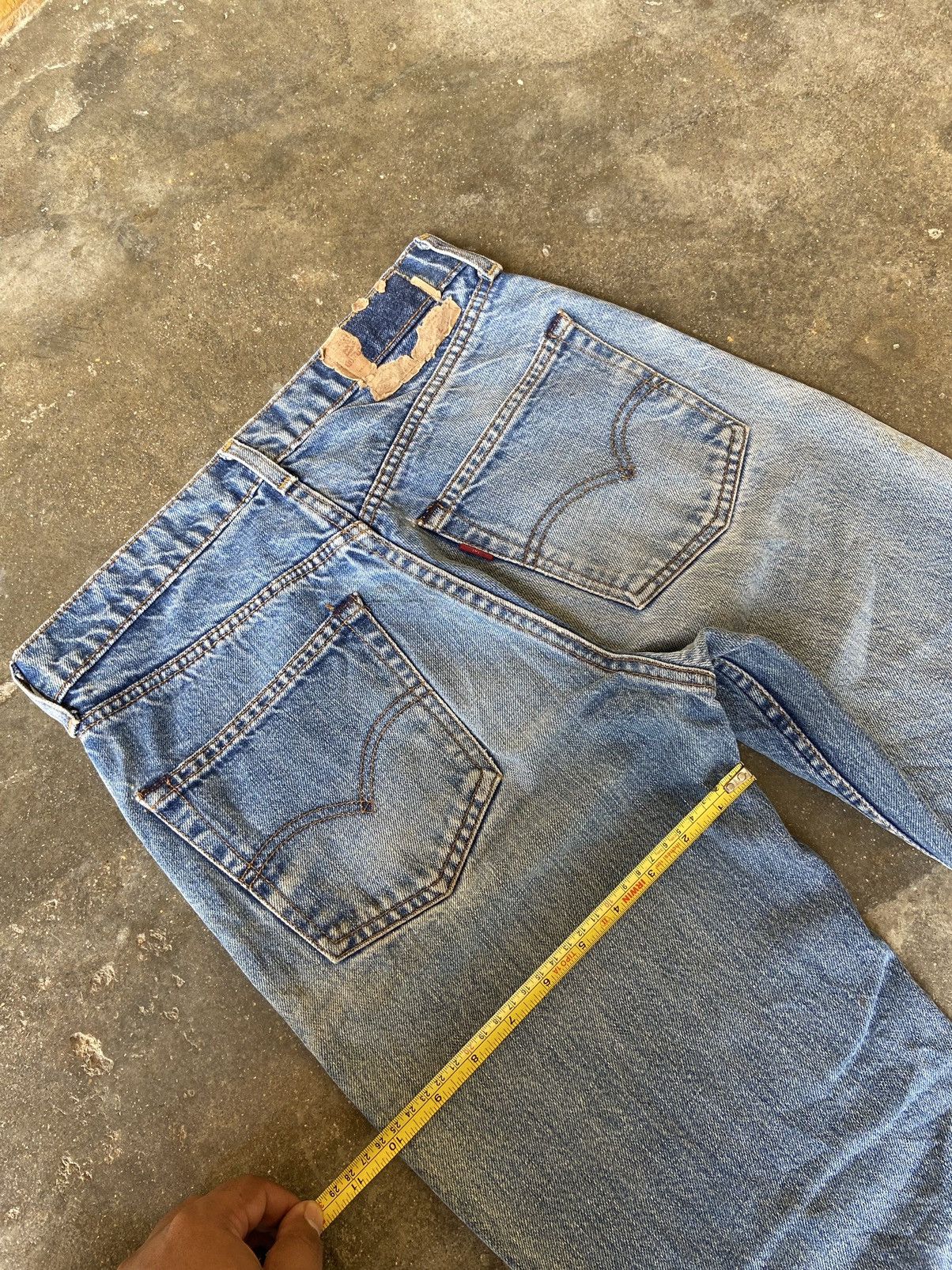 Levi's Vintage Levis 501 Jeans Denim Size 29" - 13 Thumbnail
