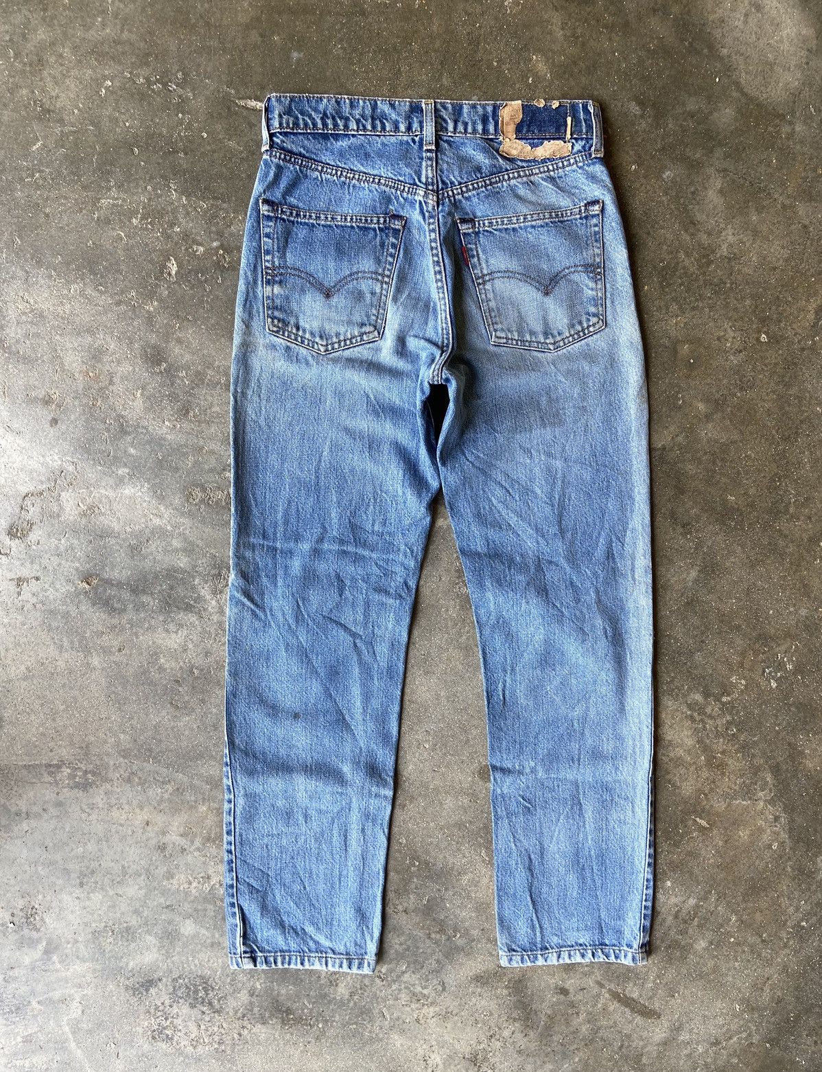 Levi's Vintage Levis 501 Jeans Denim Size 29" - 6 Thumbnail
