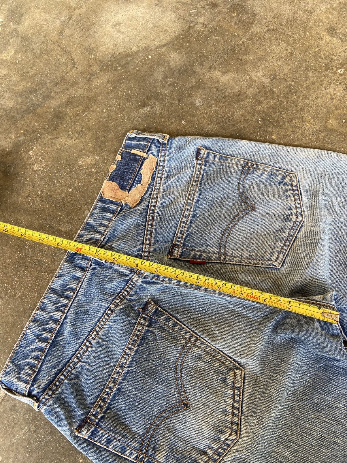 Levi's Vintage Levis 501 Jeans Denim Size 29" - 12 Thumbnail