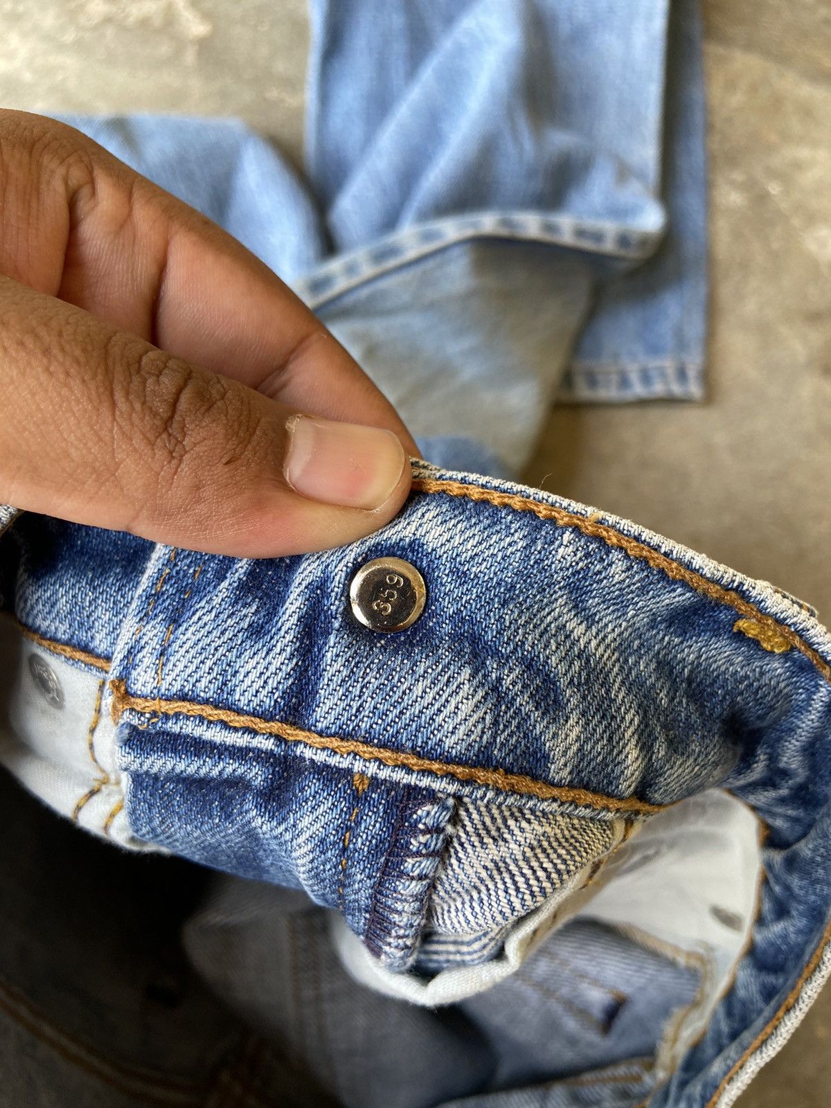 Levi's Vintage Levis 501 Jeans Denim Size 29" - 16 Thumbnail