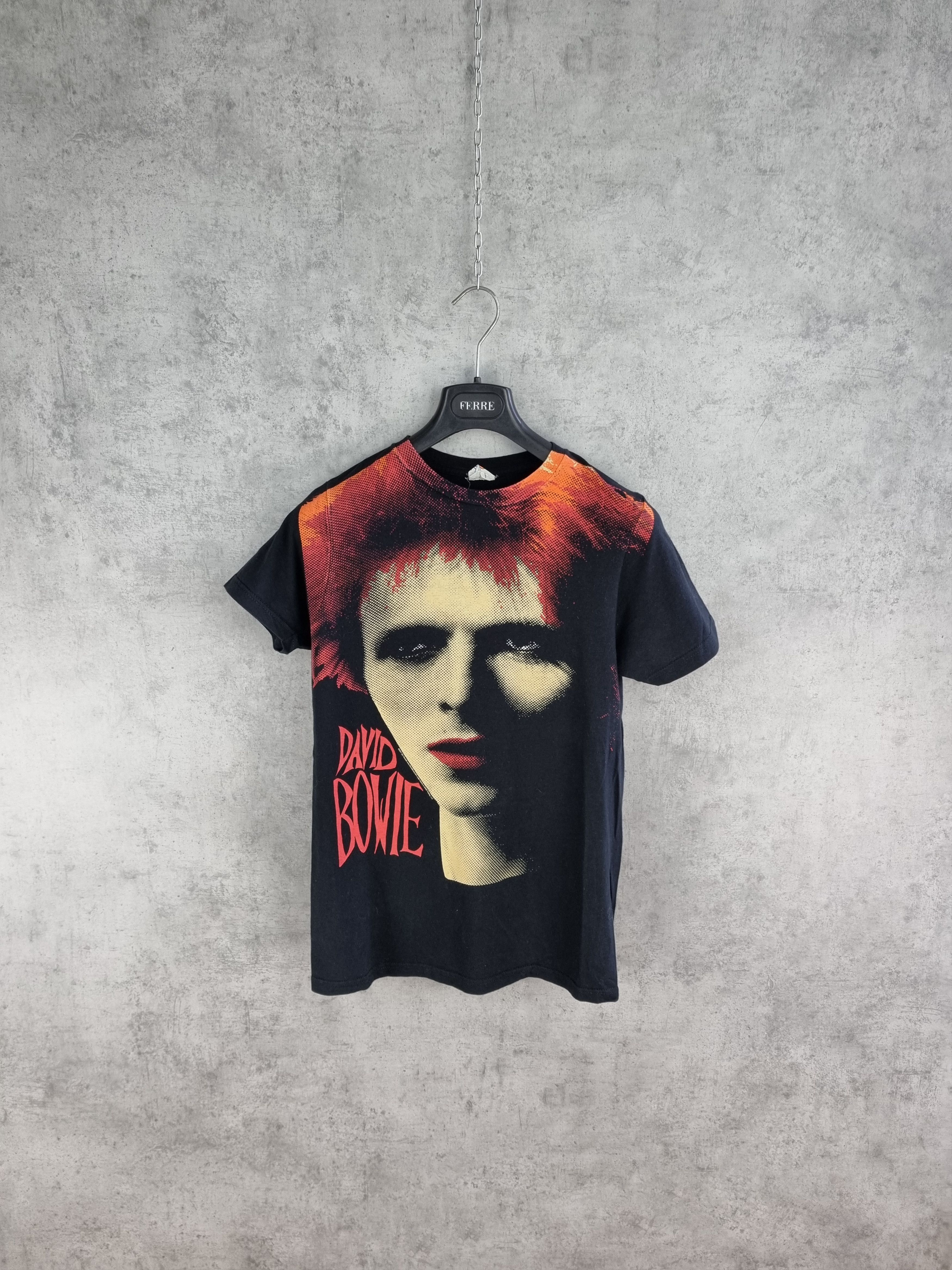 Band Tees × Vintage Rare David Bowie Full Print Band Tee shirt Size US S / EU 44-46 / 1 - 12 Thumbnail