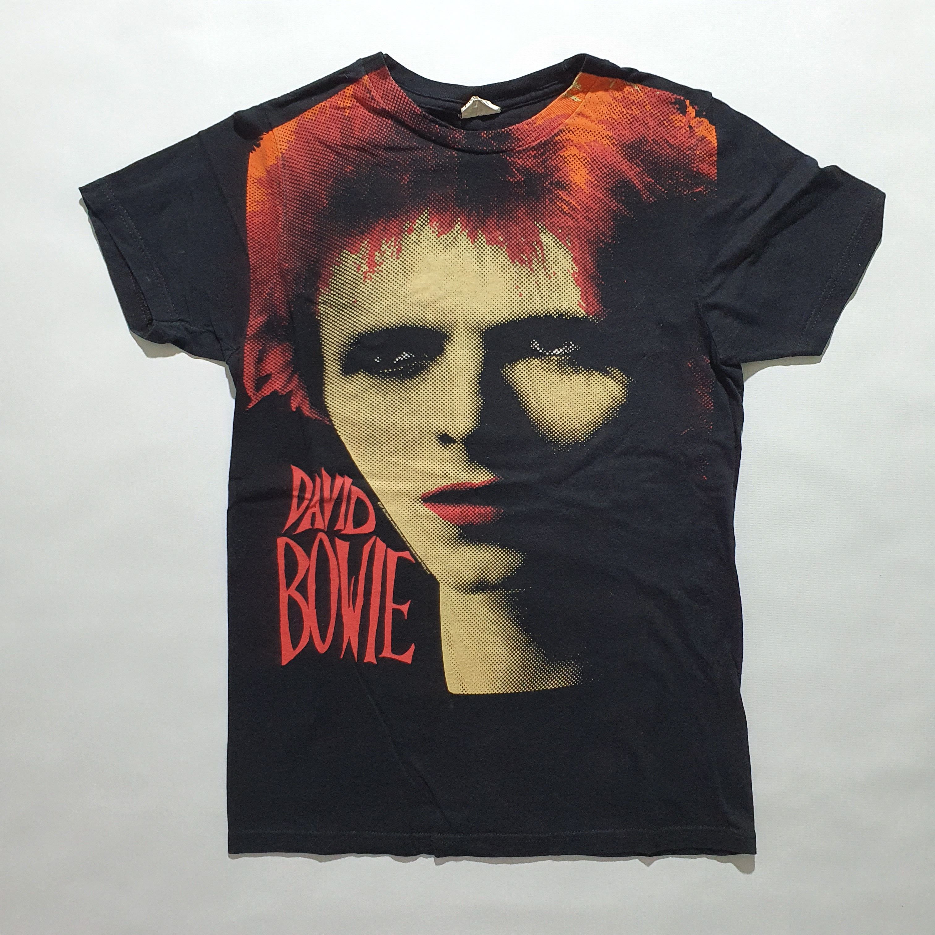 Band Tees × Vintage Rare David Bowie Full Print Band Tee shirt Size US S / EU 44-46 / 1 - 10 Thumbnail