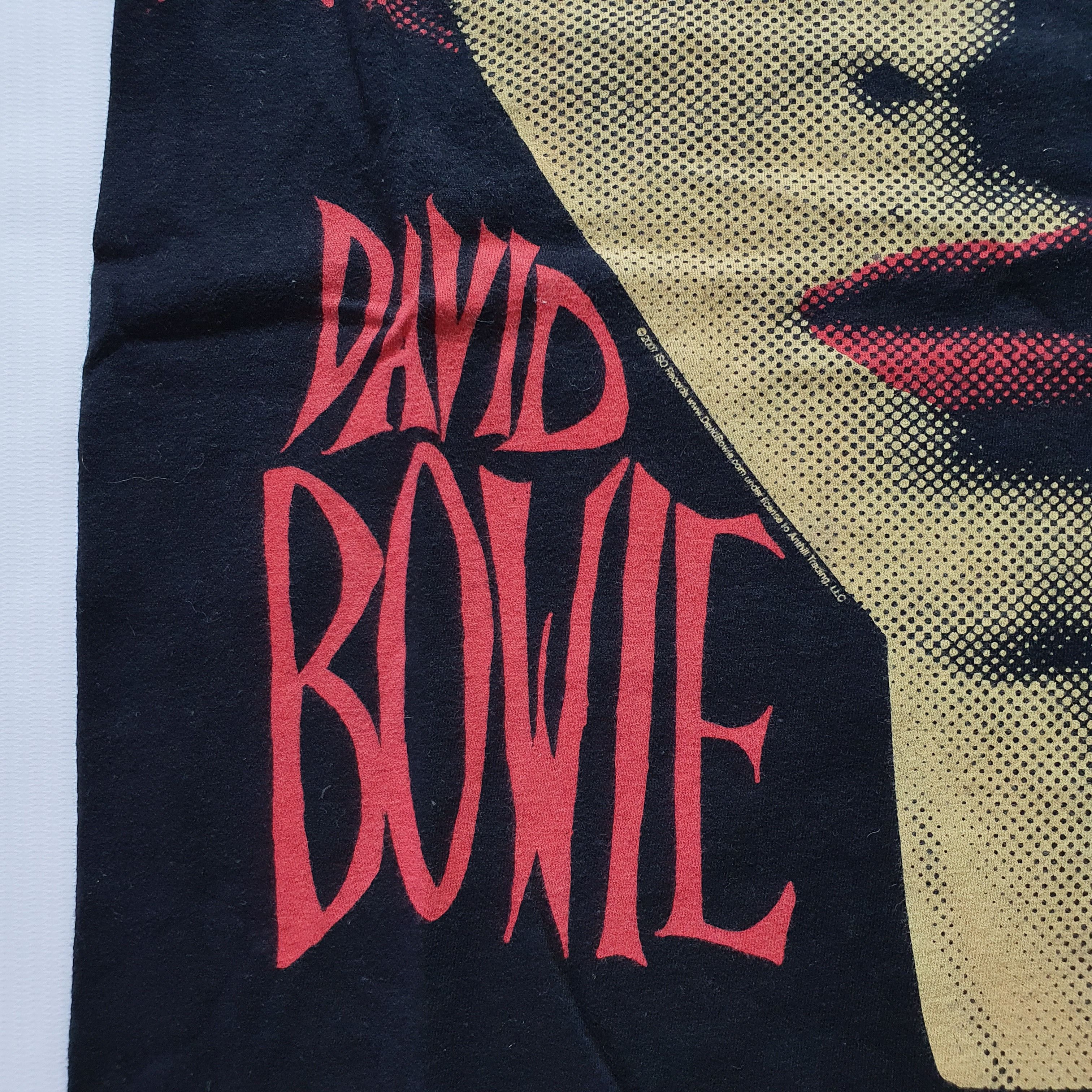 Band Tees × Vintage Rare David Bowie Full Print Band Tee shirt Size US S / EU 44-46 / 1 - 9 Thumbnail