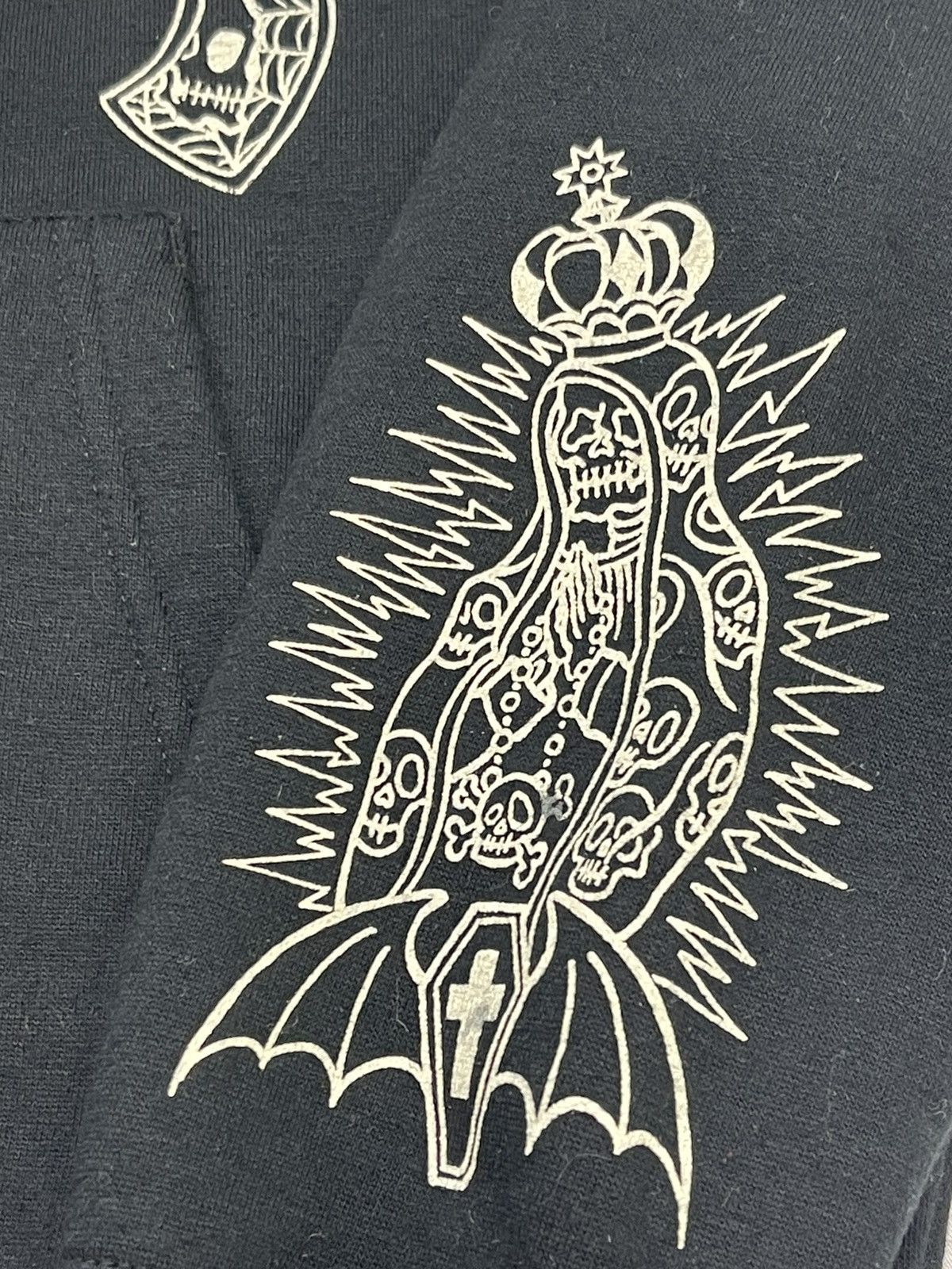 Japanese Brand Vintage Savoy Spiders Skulls Skates Hoodies Size US M / EU 48-50 / 2 - 6 Thumbnail