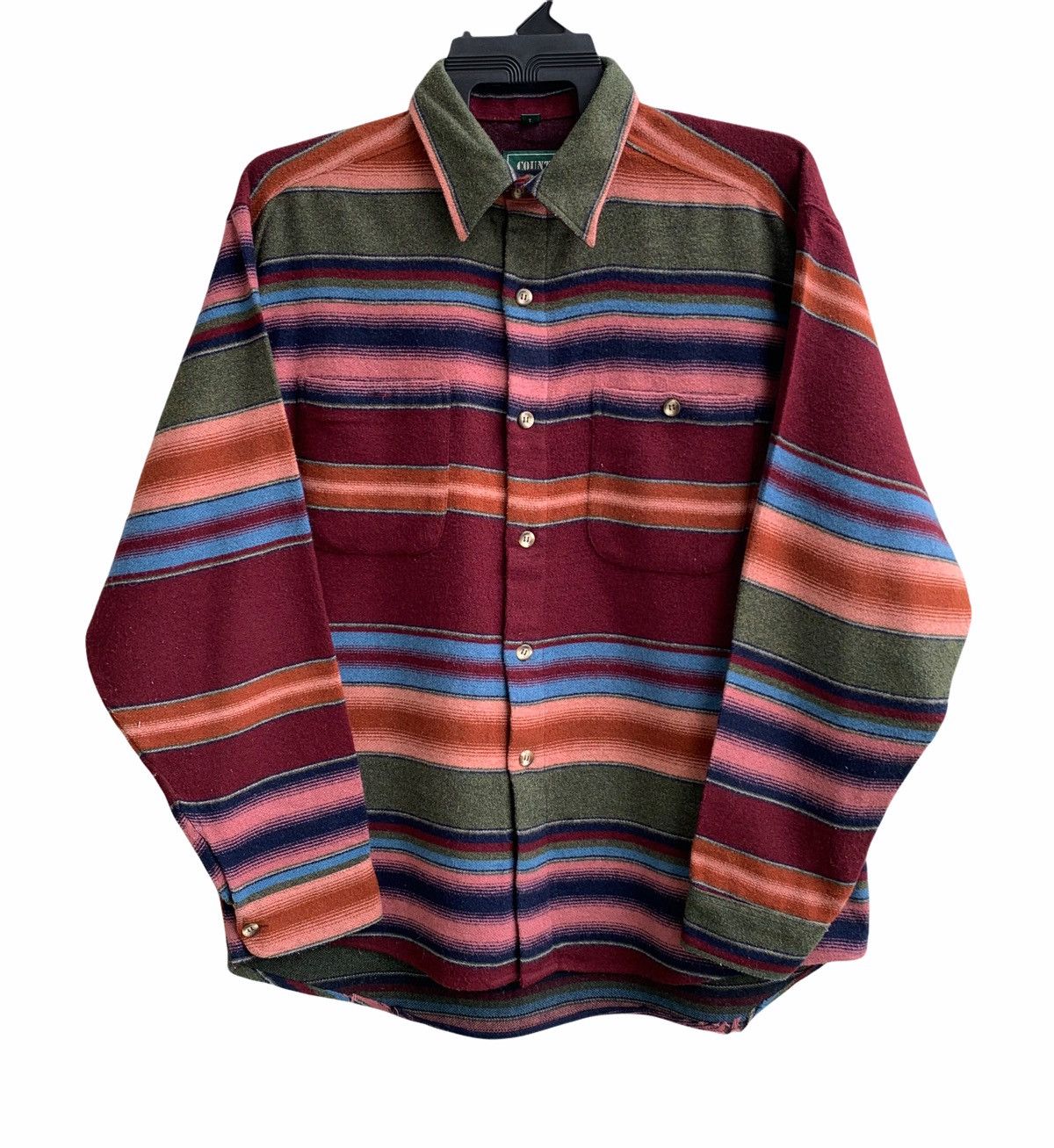 image of Avant Garde x Rainbow Country Vintage Rainbow Country Botton Shirts, Men's (Size Large)