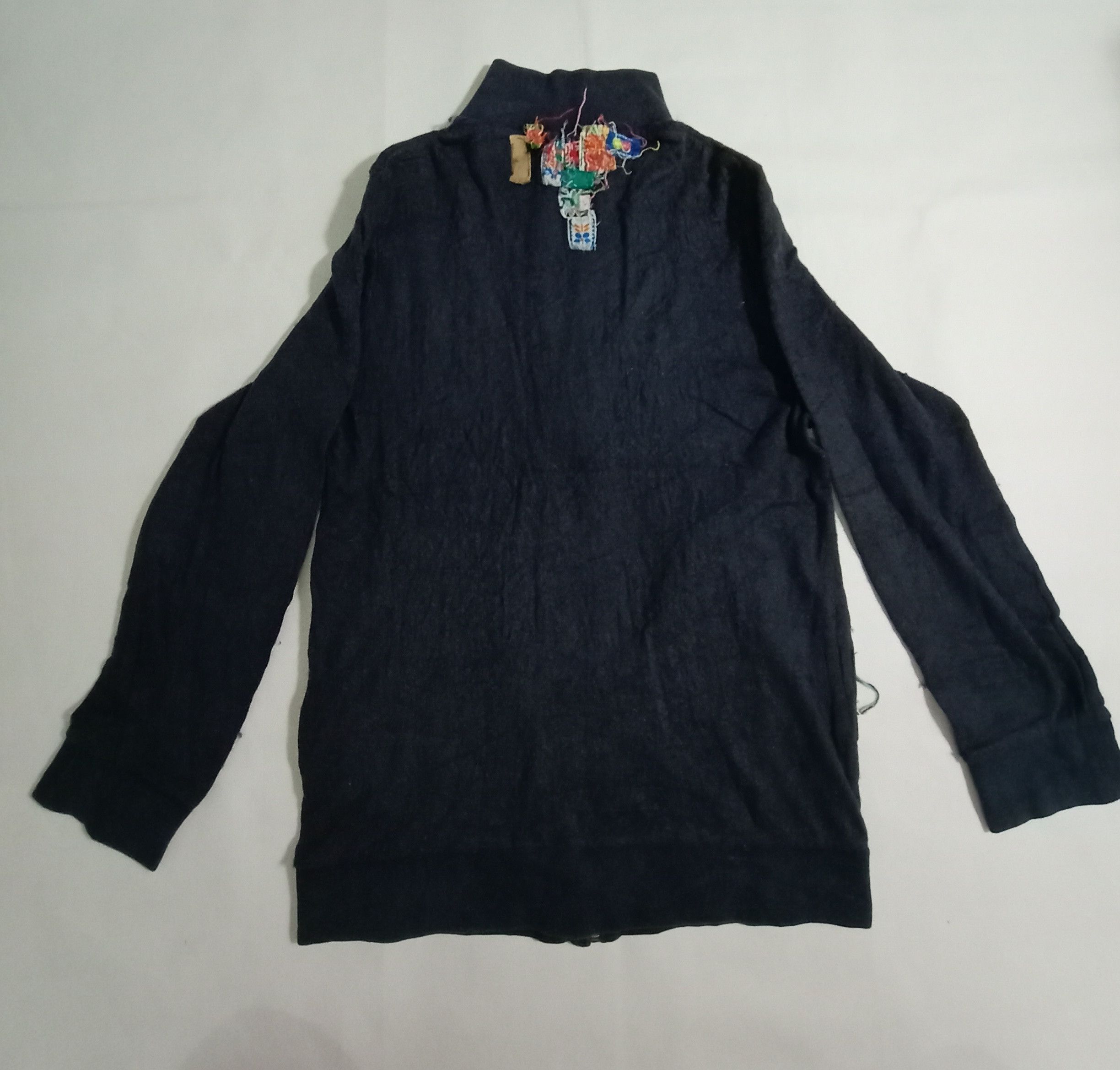 Issey Miyake I.S SUNAO KUWAHARA Issey Miyake Knit Embroidered Size S / US 4 / IT 40 - 6 Thumbnail
