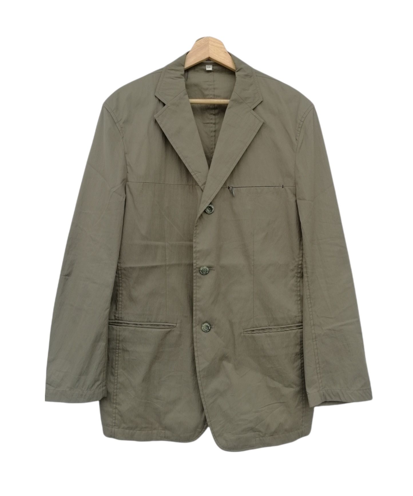 Japanese Brand Vintage Kansai Yamamoto Homme Blazer Jacket Size US M / EU 48-50 / 2 - 4 Thumbnail