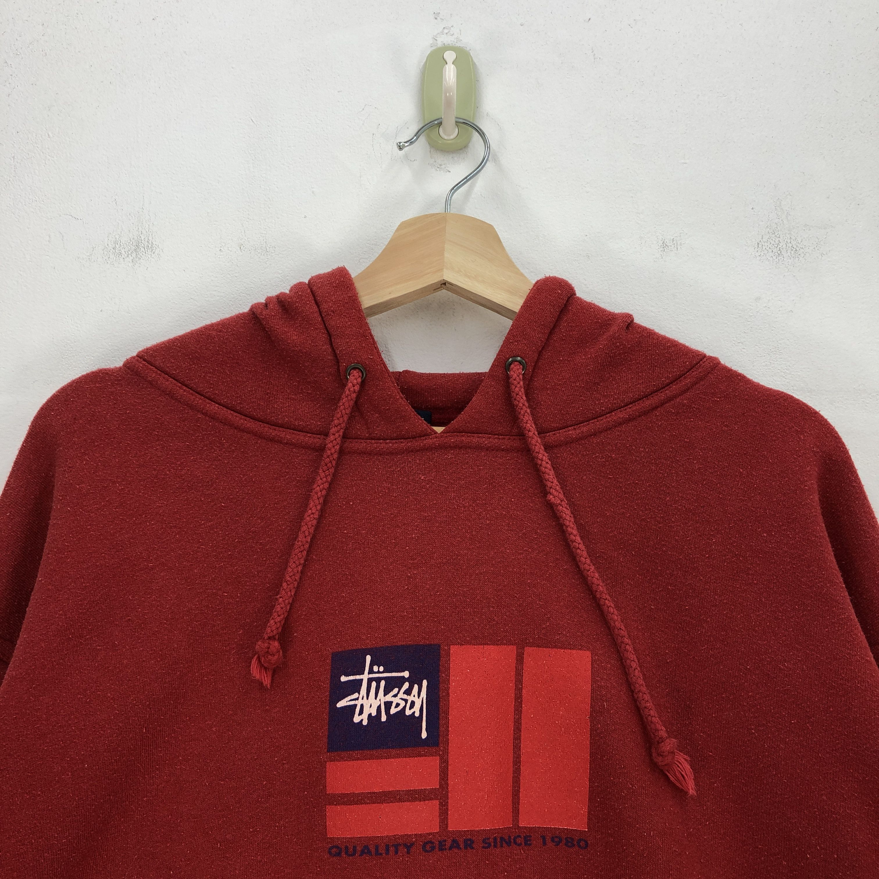 Stussy × Vintage Vintage Stussy Sweatshirt Hoodie Stussy Sweater Pullover Size US L / EU 52-54 / 3 - 5 Thumbnail