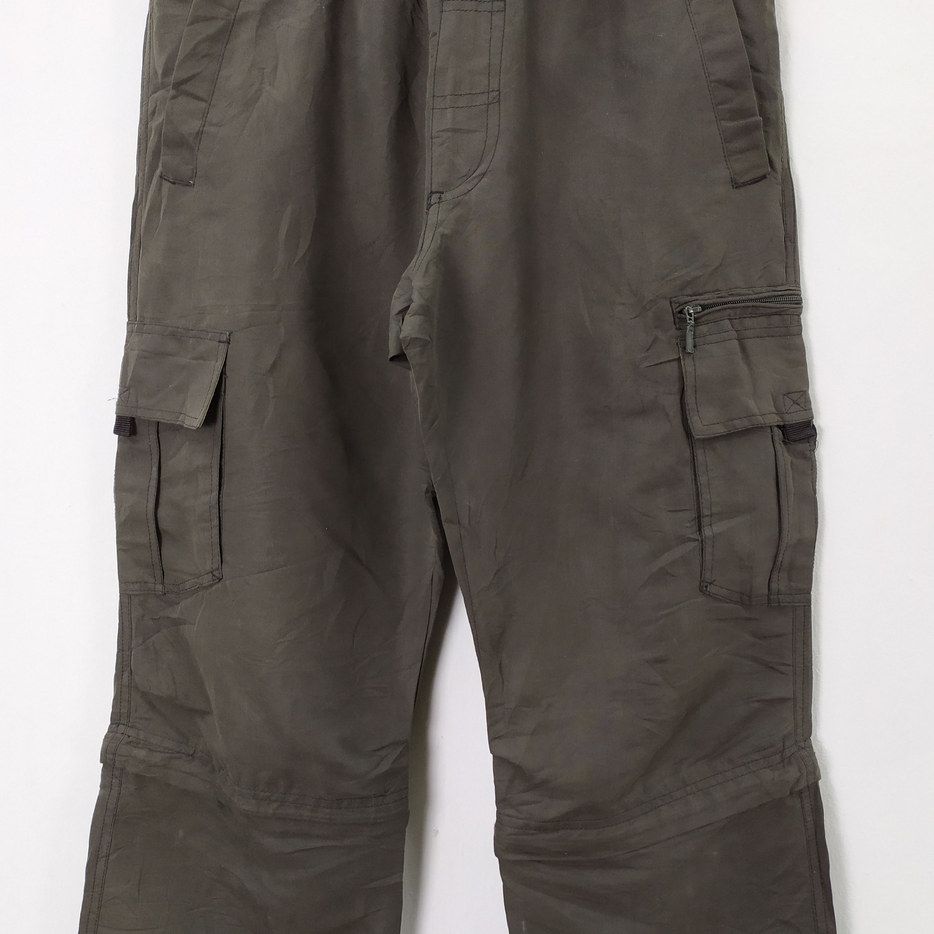 Japanese Brand VINTAGE JAPANESE BRAND CARGO PANTS 2 STEP PANTS Size US 32 / EU 48 - 5 Thumbnail
