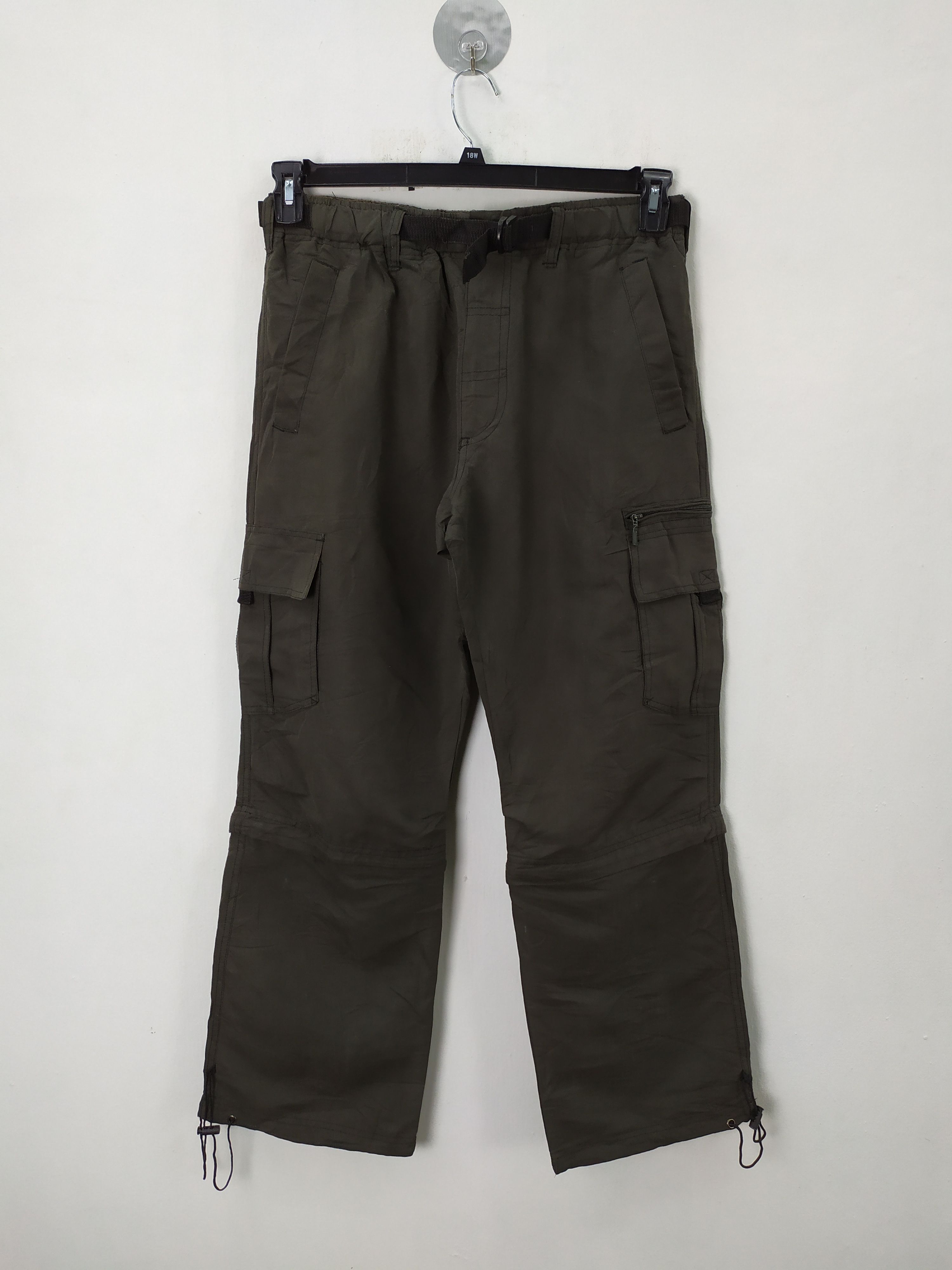 Japanese Brand VINTAGE JAPANESE BRAND CARGO PANTS 2 STEP PANTS Size US 32 / EU 48 - 1 Thumbnail