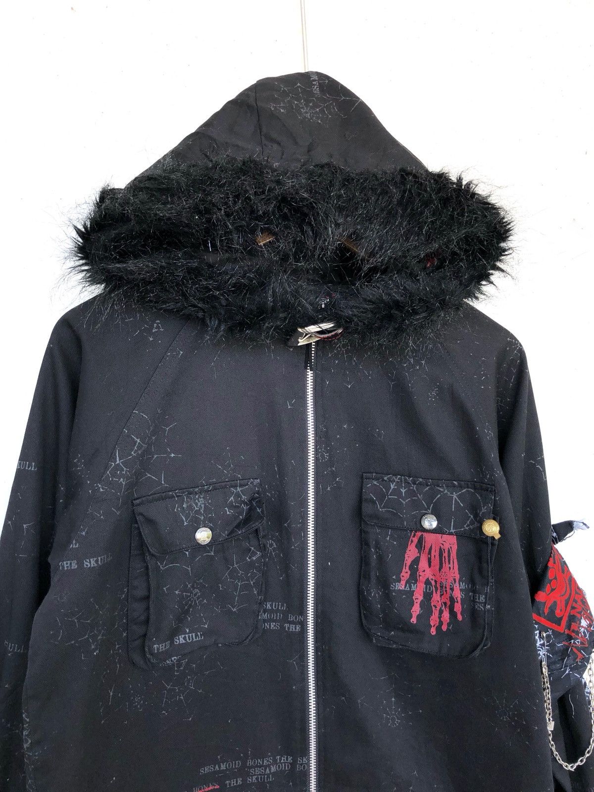A.F.F.A. 🇯🇵 Made Goth 💀 Chaos Sex Pistol Punk Anorak Jacket Size US M / EU 48-50 / 2 - 5 Thumbnail
