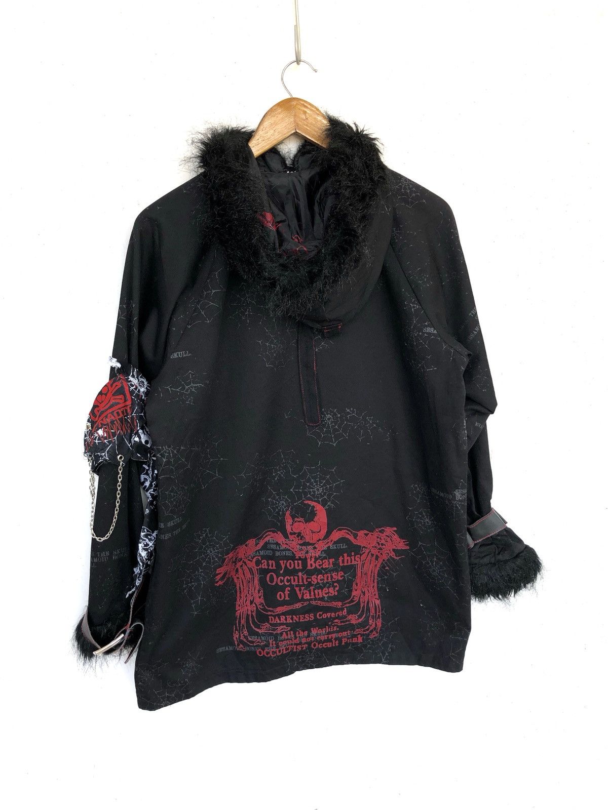 A.F.F.A. 🇯🇵 Made Goth 💀 Chaos Sex Pistol Punk Anorak Jacket Size US M / EU 48-50 / 2 - 11 Thumbnail