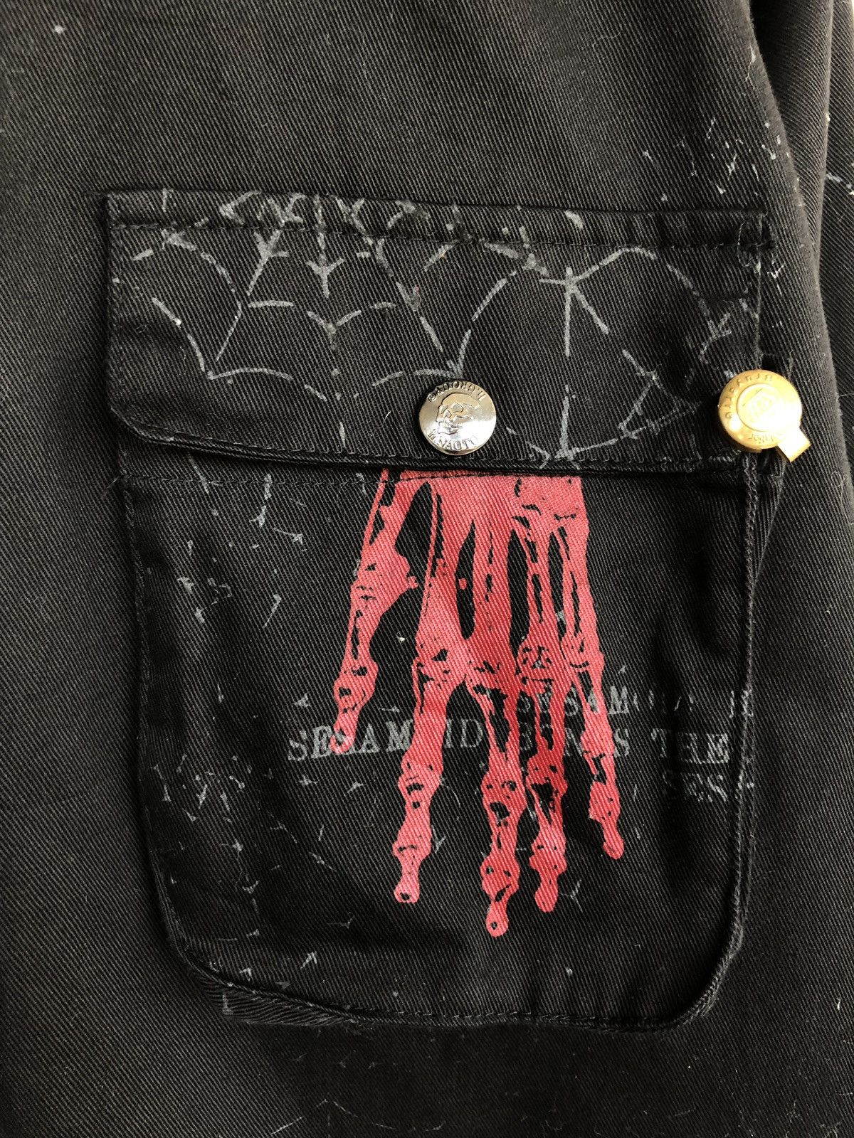 A.F.F.A. 🇯🇵 Made Goth 💀 Chaos Sex Pistol Punk Anorak Jacket Size US M / EU 48-50 / 2 - 6 Thumbnail