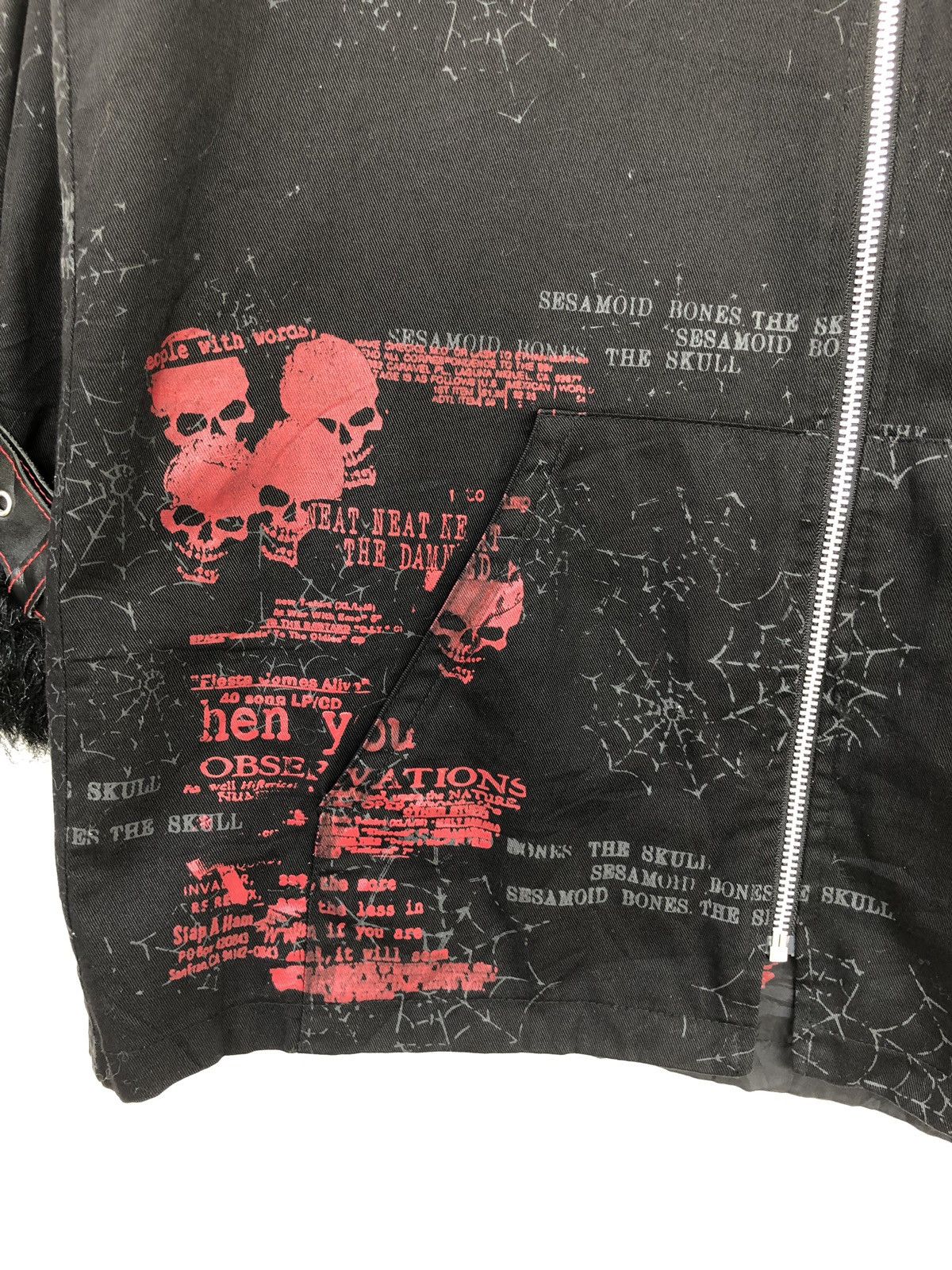 A.F.F.A. 🇯🇵 Made Goth 💀 Chaos Sex Pistol Punk Anorak Jacket Size US M / EU 48-50 / 2 - 9 Thumbnail