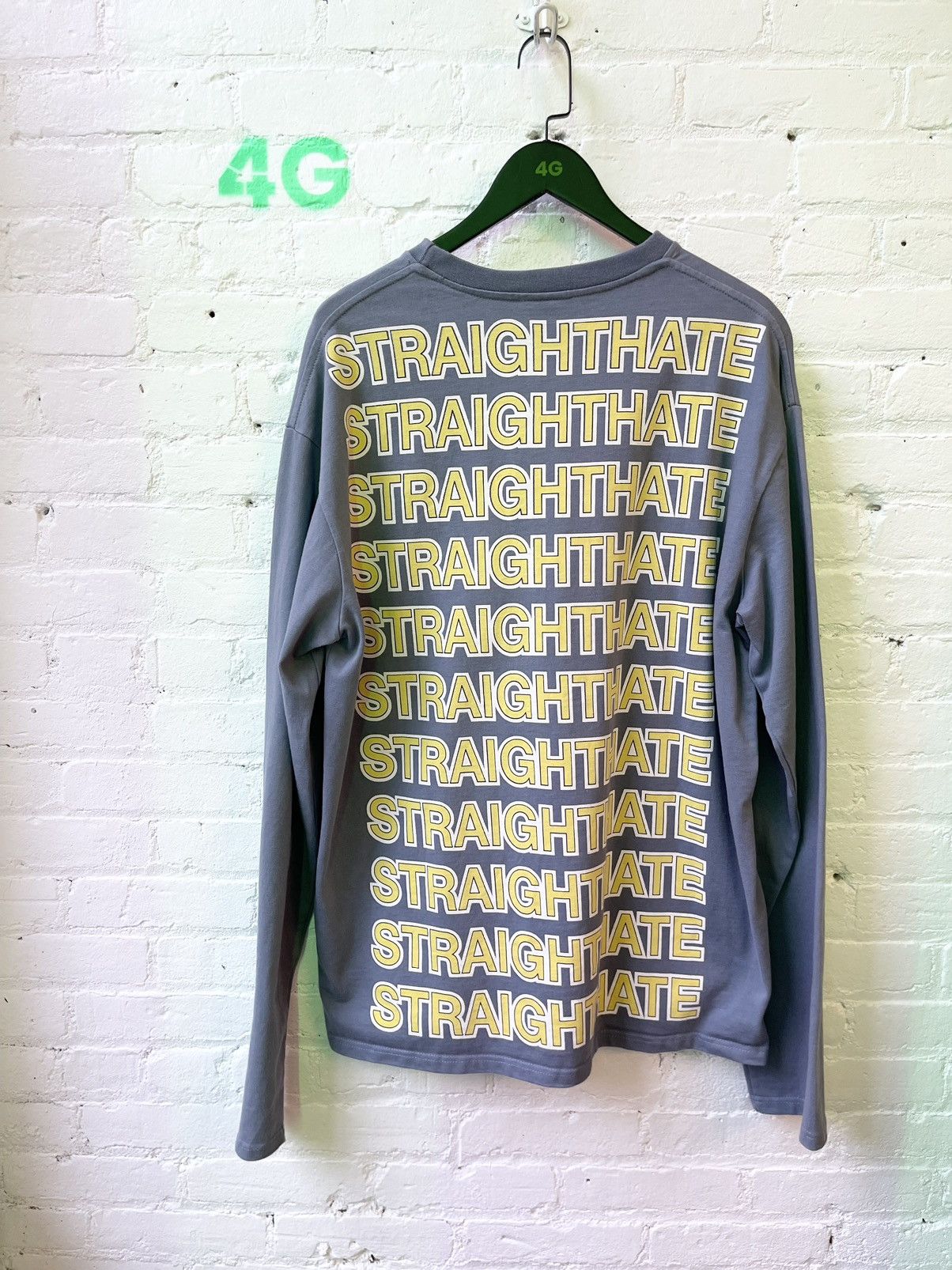 Vetements Vetements STRAIGHTHATE HATE SHIRT 4Gseller Size US L / EU 52-54 / 3 - 2 Thumbnail