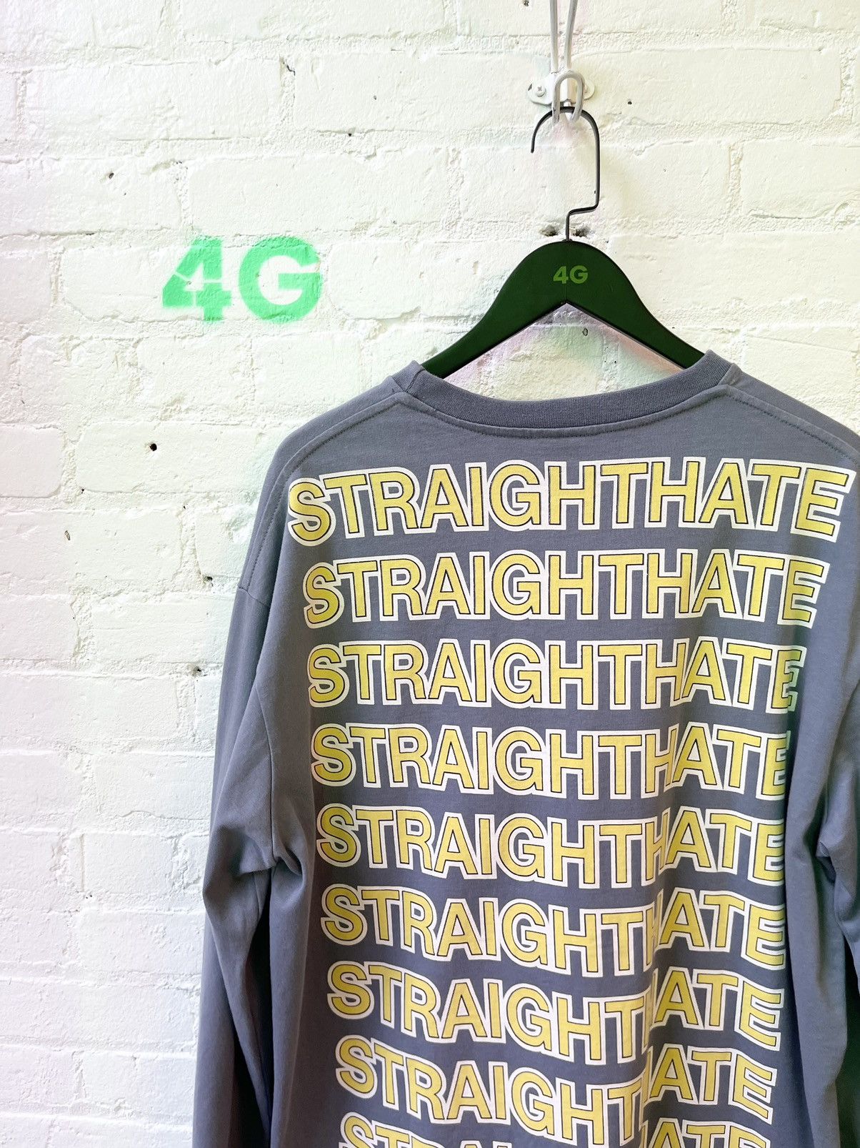 Vetements STRAIGHTHATE HATE SHIRT 4Gseller