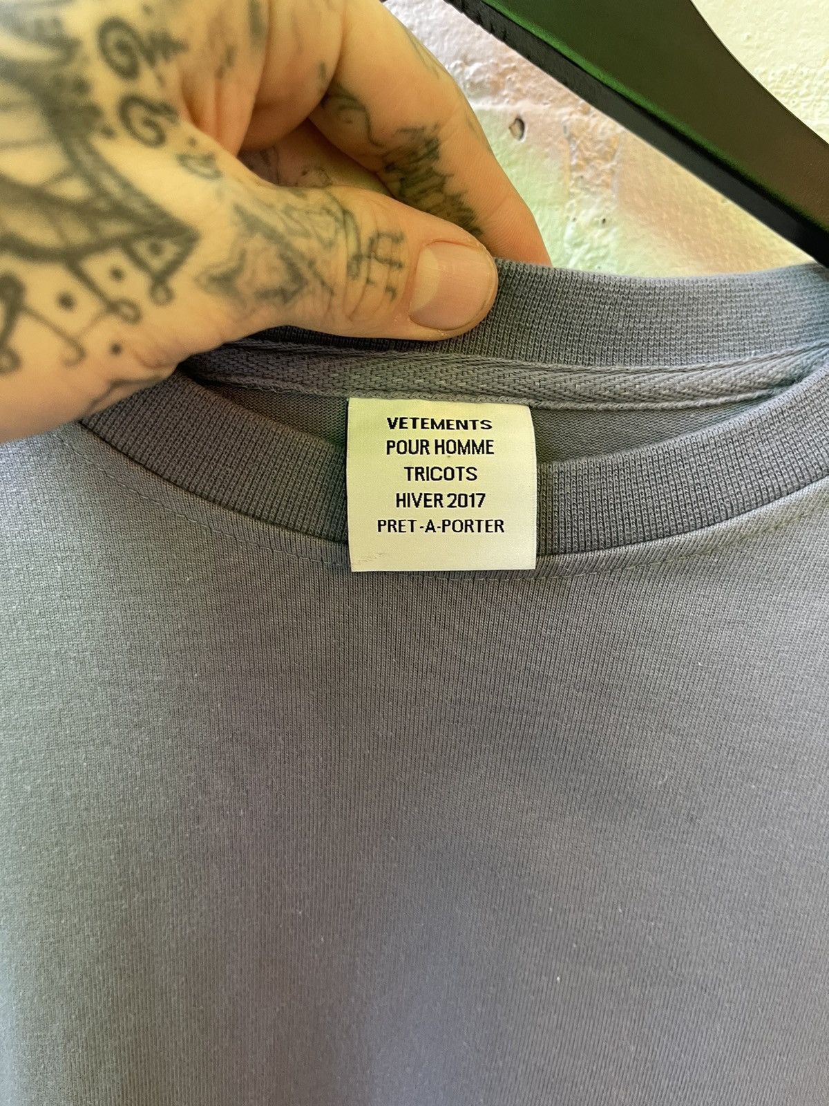 Vetements Vetements STRAIGHTHATE HATE SHIRT 4Gseller Size US L / EU 52-54 / 3 - 4 Thumbnail