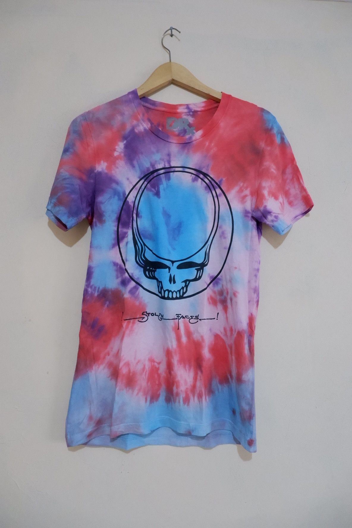 1 of 1 Tie Dye Stolen Faces Greatful Dead Tee