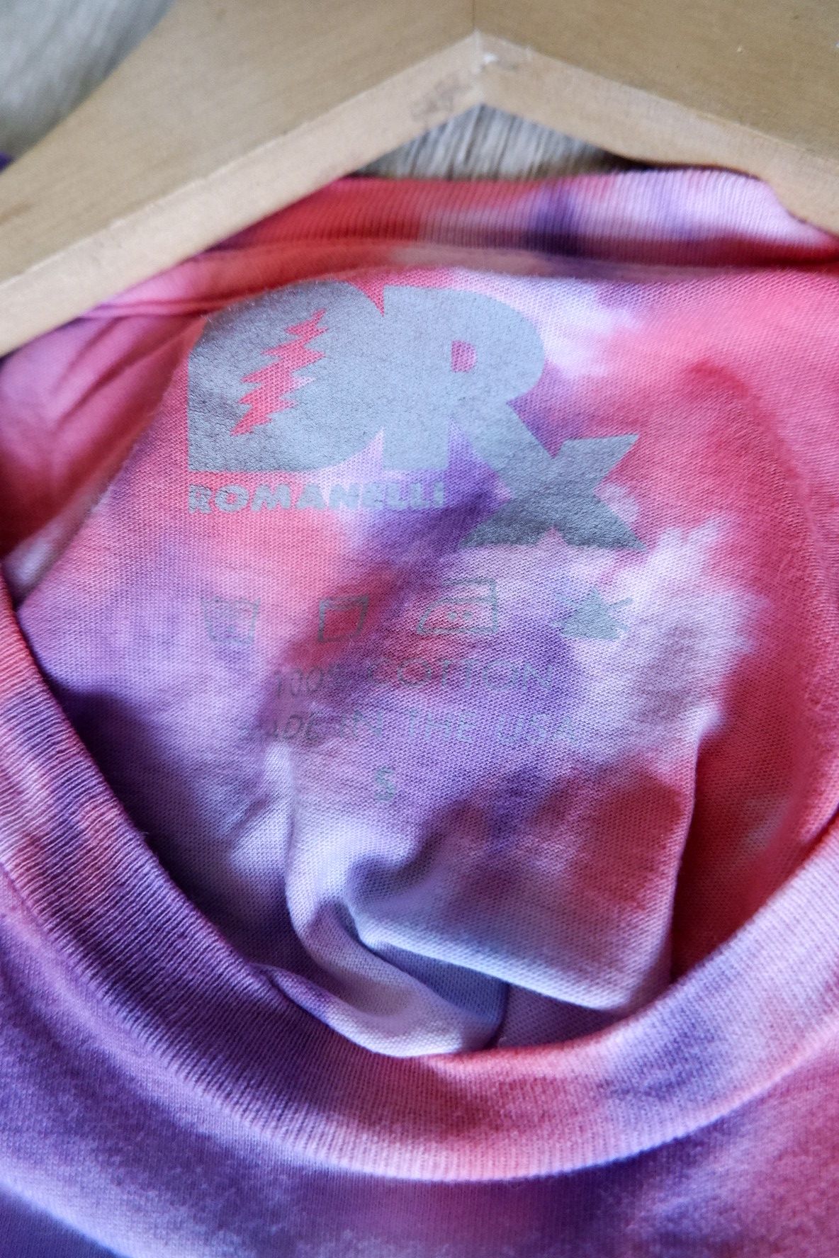 Darren Romanelli 1 of 1 Tie Dye Stolen Faces Greatful Dead Tee Size US M / EU 48-50 / 2 - 4 Thumbnail