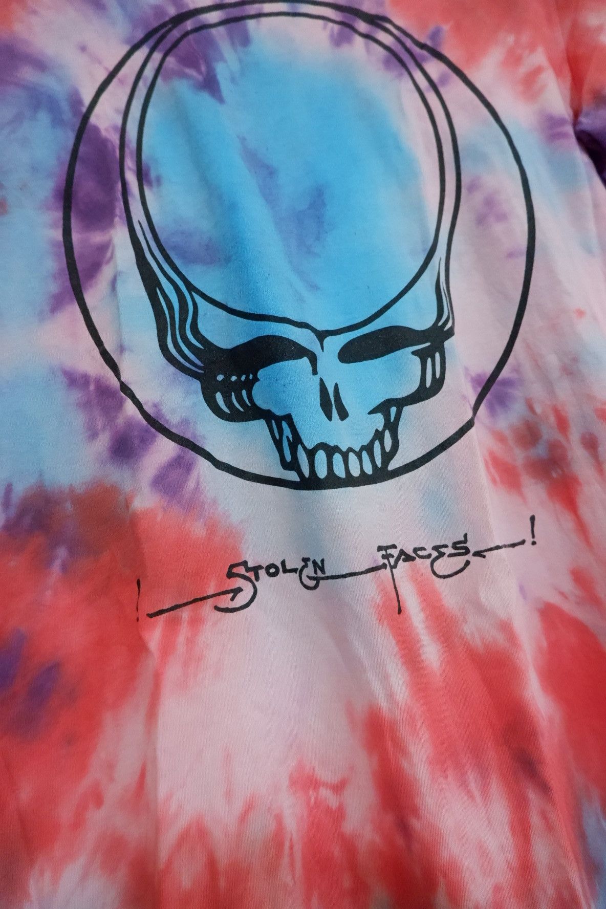 Darren Romanelli 1 of 1 Tie Dye Stolen Faces Greatful Dead Tee Size US M / EU 48-50 / 2 - 3 Thumbnail