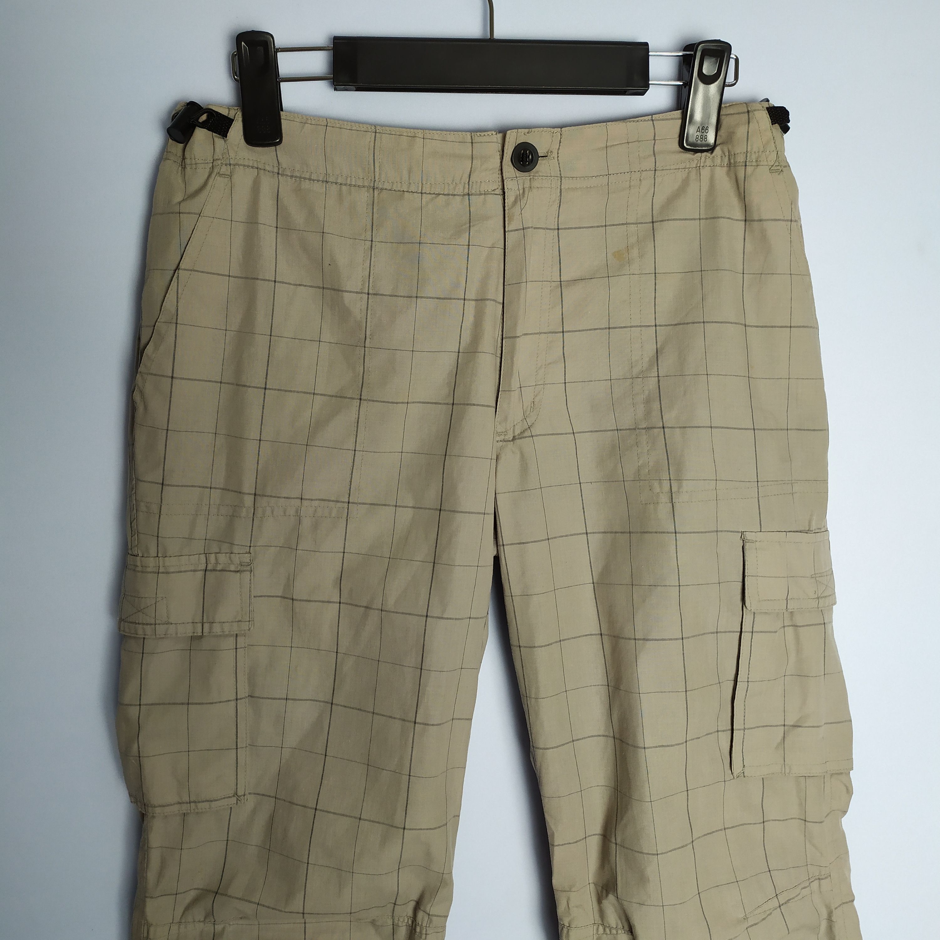 Japanese Brand × Pas De Faux PAS DE FAUX FLANNEL CARGO PANTS Size US 29 - 4 Thumbnail