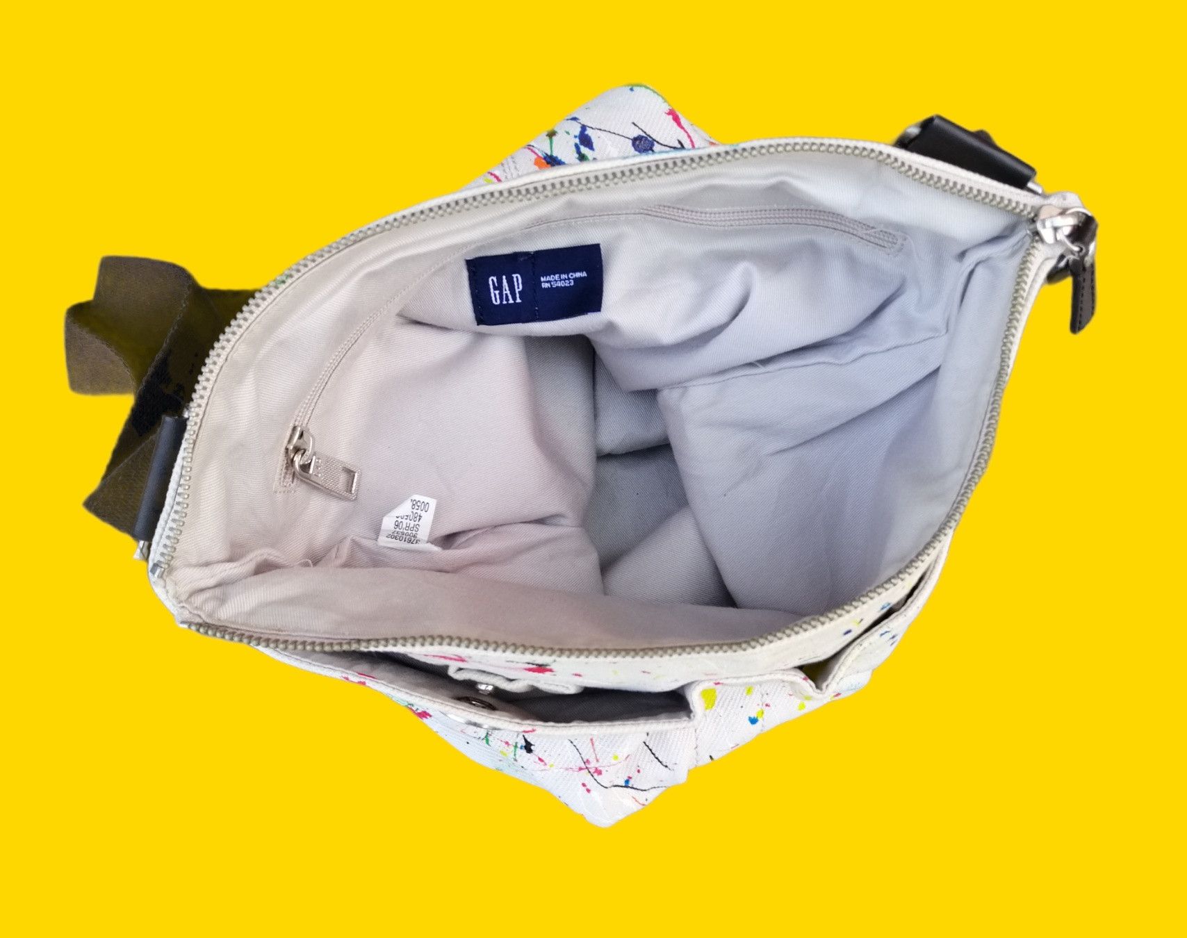 Gap × If Six Was Nine GAP Custom Painted Splatters CrossBody Bag Size ONE SIZE - 11 Thumbnail