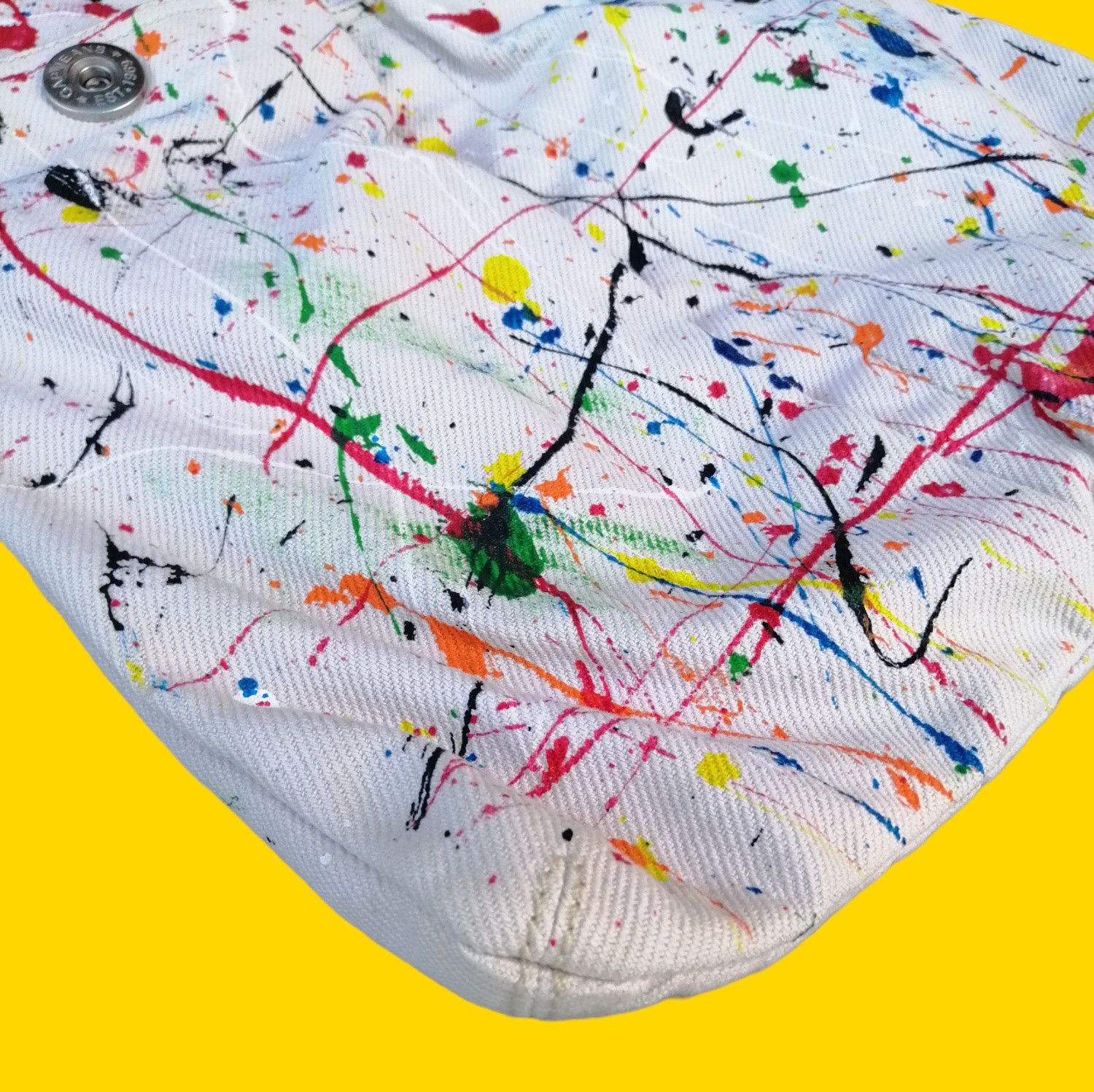 Gap × If Six Was Nine GAP Custom Painted Splatters CrossBody Bag Size ONE SIZE - 5 Thumbnail