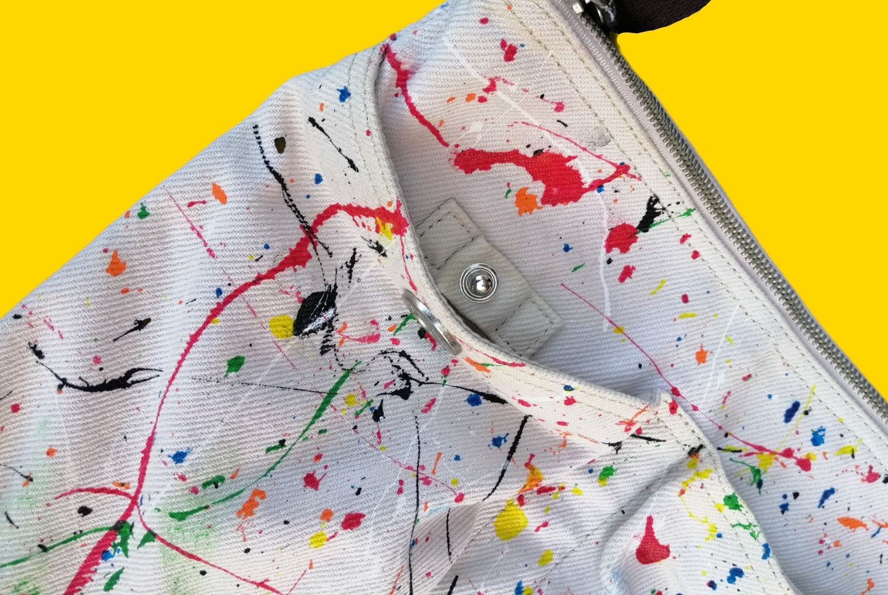 Gap × If Six Was Nine GAP Custom Painted Splatters CrossBody Bag Size ONE SIZE - 6 Thumbnail