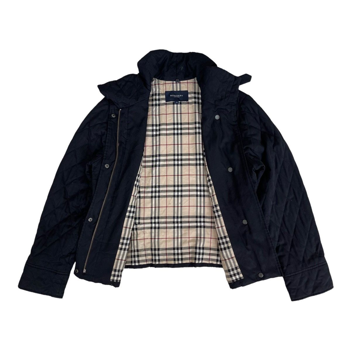 Burberry 💥OFFER💥Burberry London Quilted Cropped Jacket Size M / US 6-8 / IT 42-44 - 1 Thumbnail