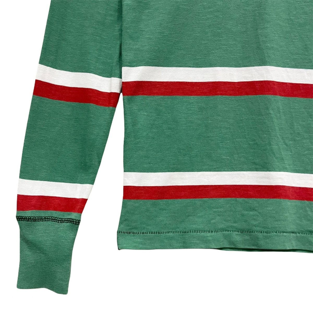 Polo Ralph Lauren Vintage Polo Ralph Lauren Rugby Striped Size US XS / EU 42 / 0 - 3 Thumbnail