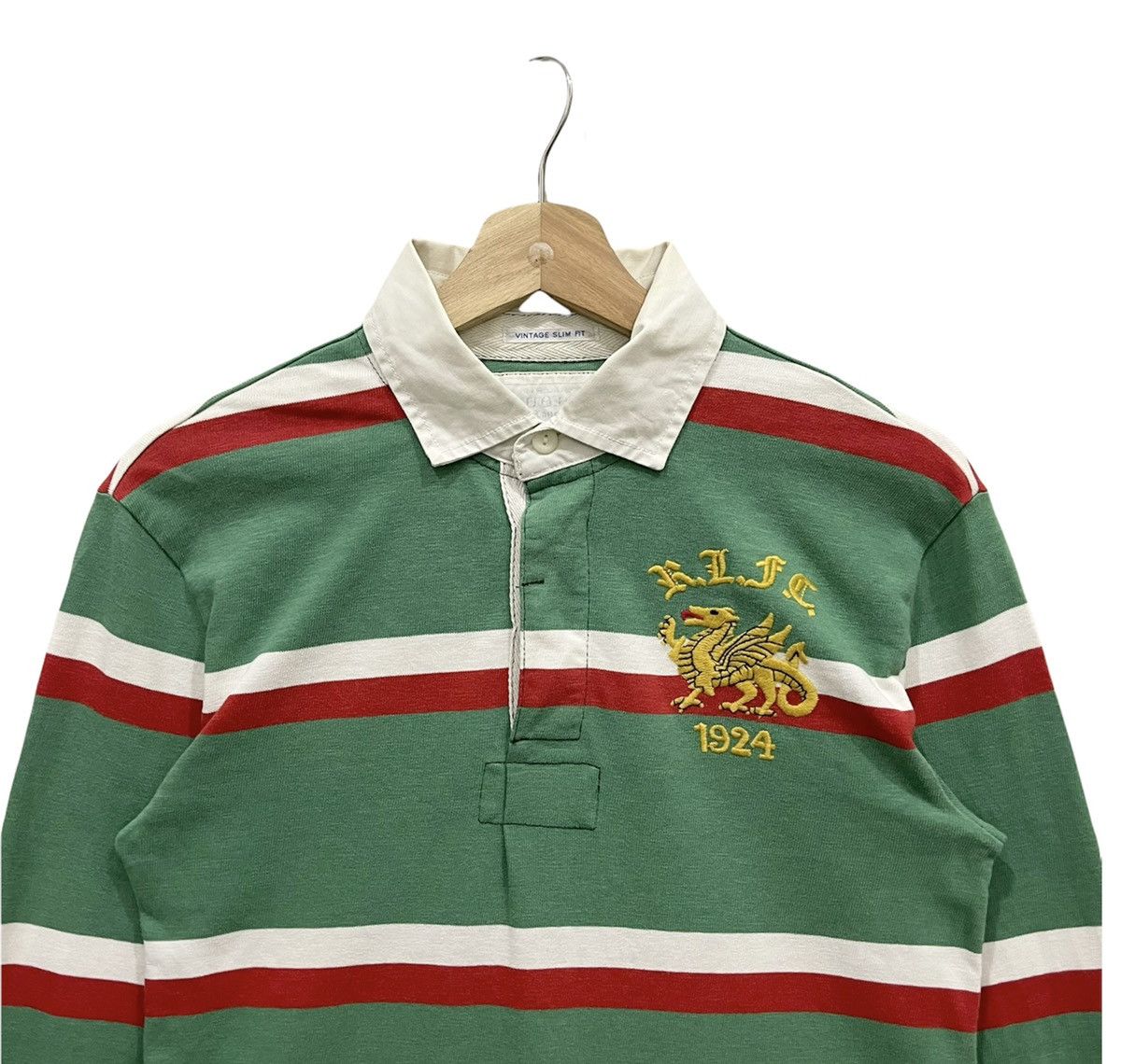 Polo Ralph Lauren Vintage Polo Ralph Lauren Rugby Striped Size US XS / EU 42 / 0 - 2 Thumbnail