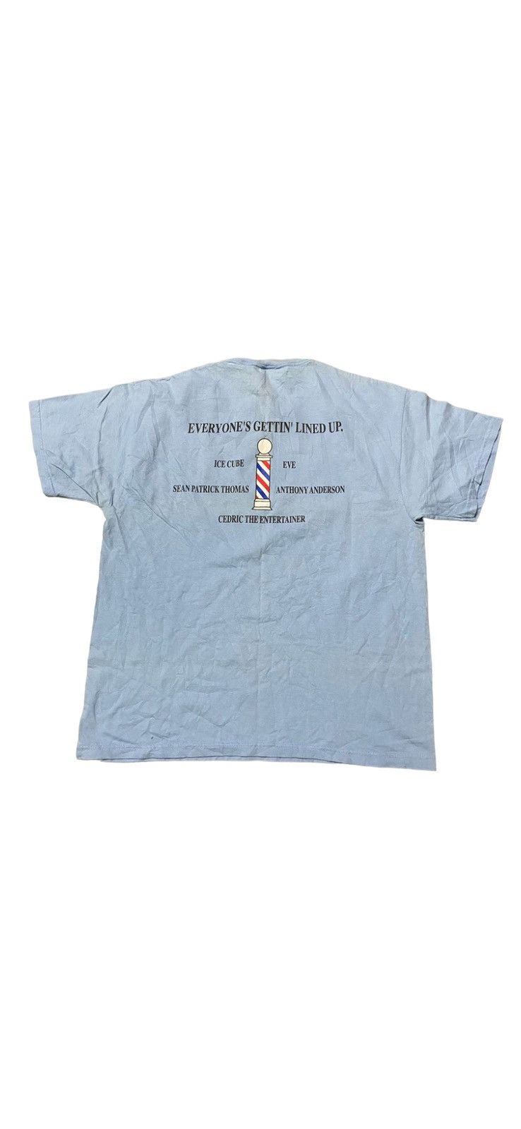 Rap Tees × Vintage Vintage Barbershop movie promo T-shirt 2002 ice cube Size US XL / EU 56 / 4 - 1 Thumbnail
