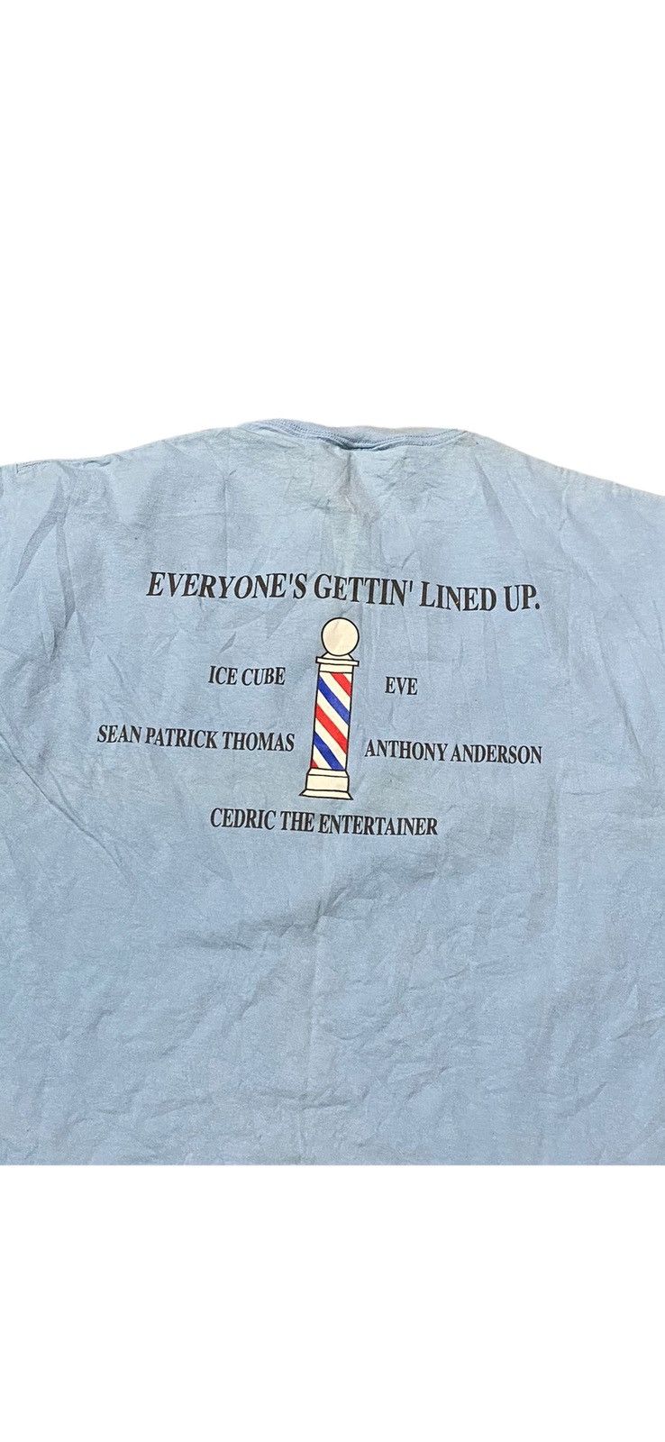 Rap Tees × Vintage Vintage Barbershop movie promo T-shirt 2002 ice cube Size US XL / EU 56 / 4 - 3 Thumbnail