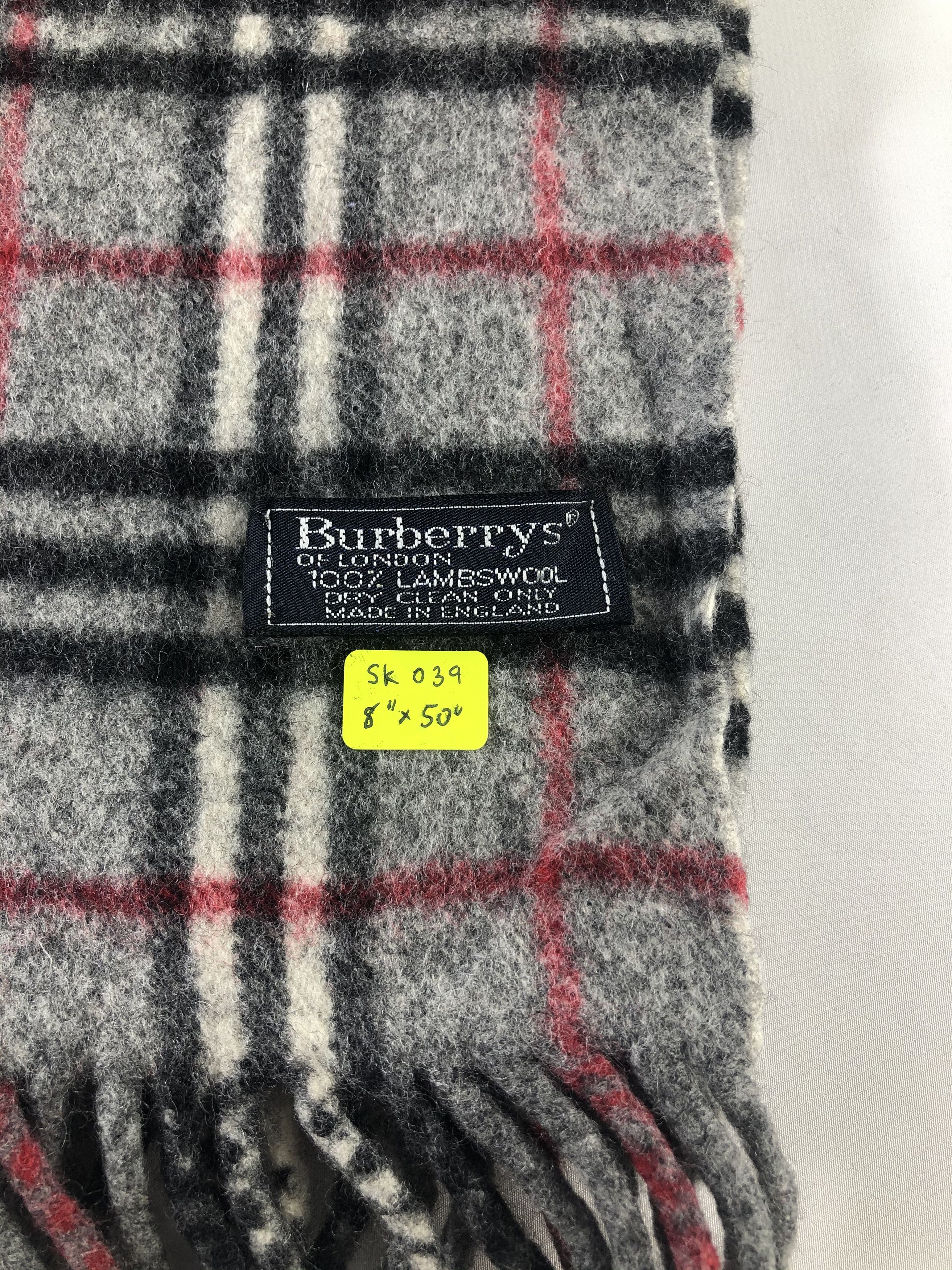 Burberry Burberry Lambswool Scarf / Muffler / Neckwear Size ONE SIZE - 5 Thumbnail