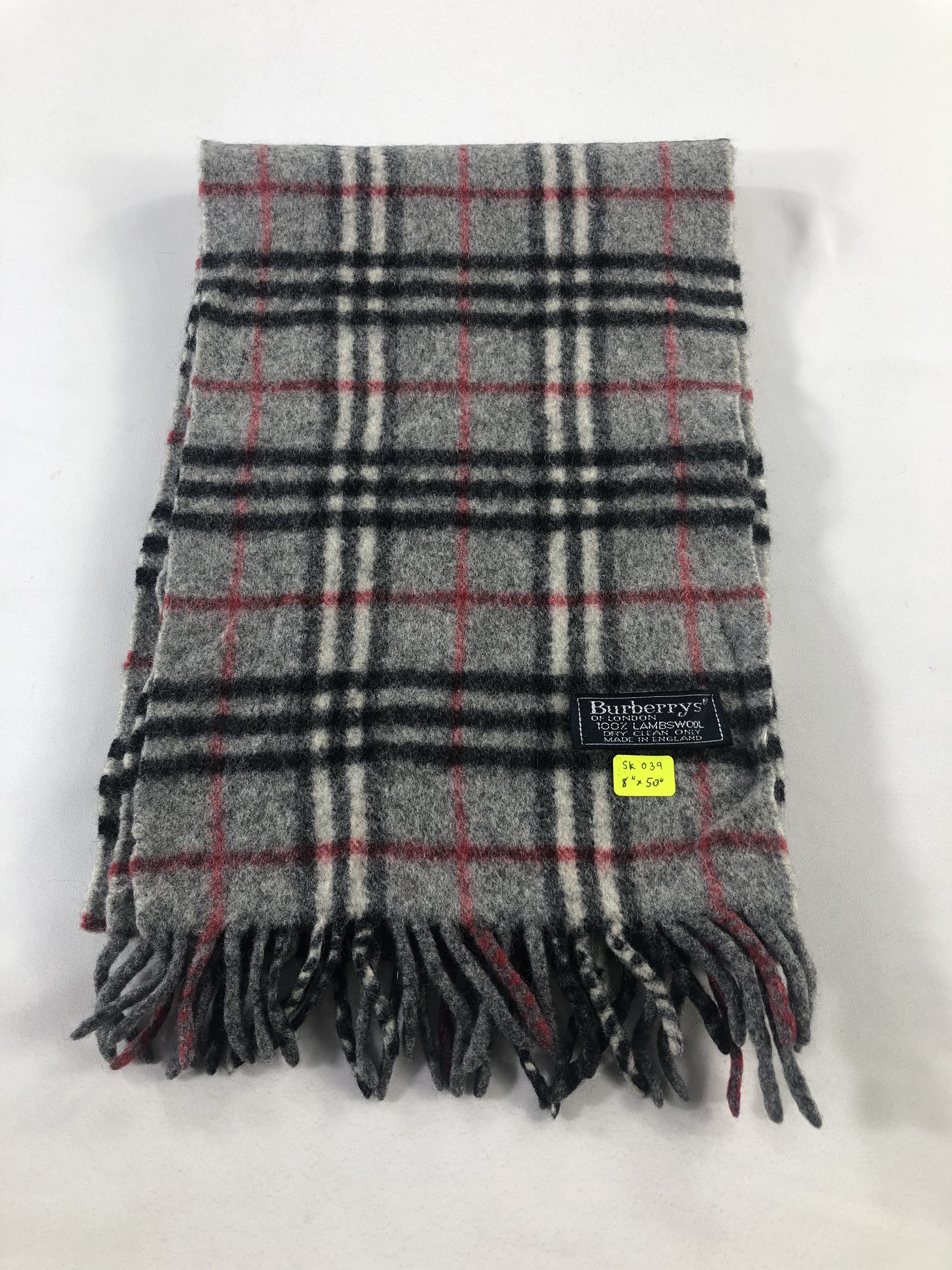 Burberry Burberry Lambswool Scarf / Muffler / Neckwear Size ONE SIZE - 4 Thumbnail