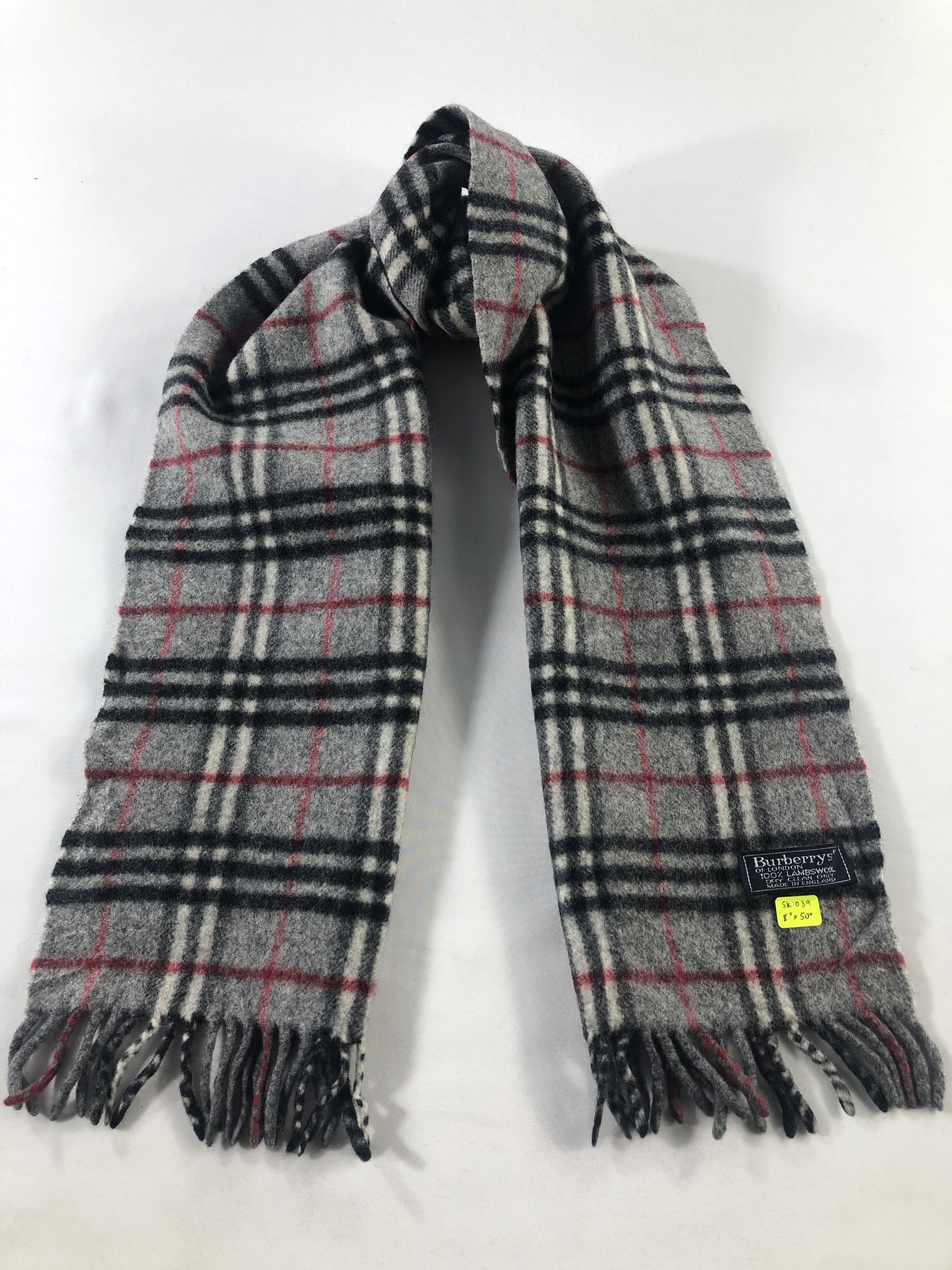 Burberry Burberry Lambswool Scarf / Muffler / Neckwear Size ONE SIZE - 1 Thumbnail
