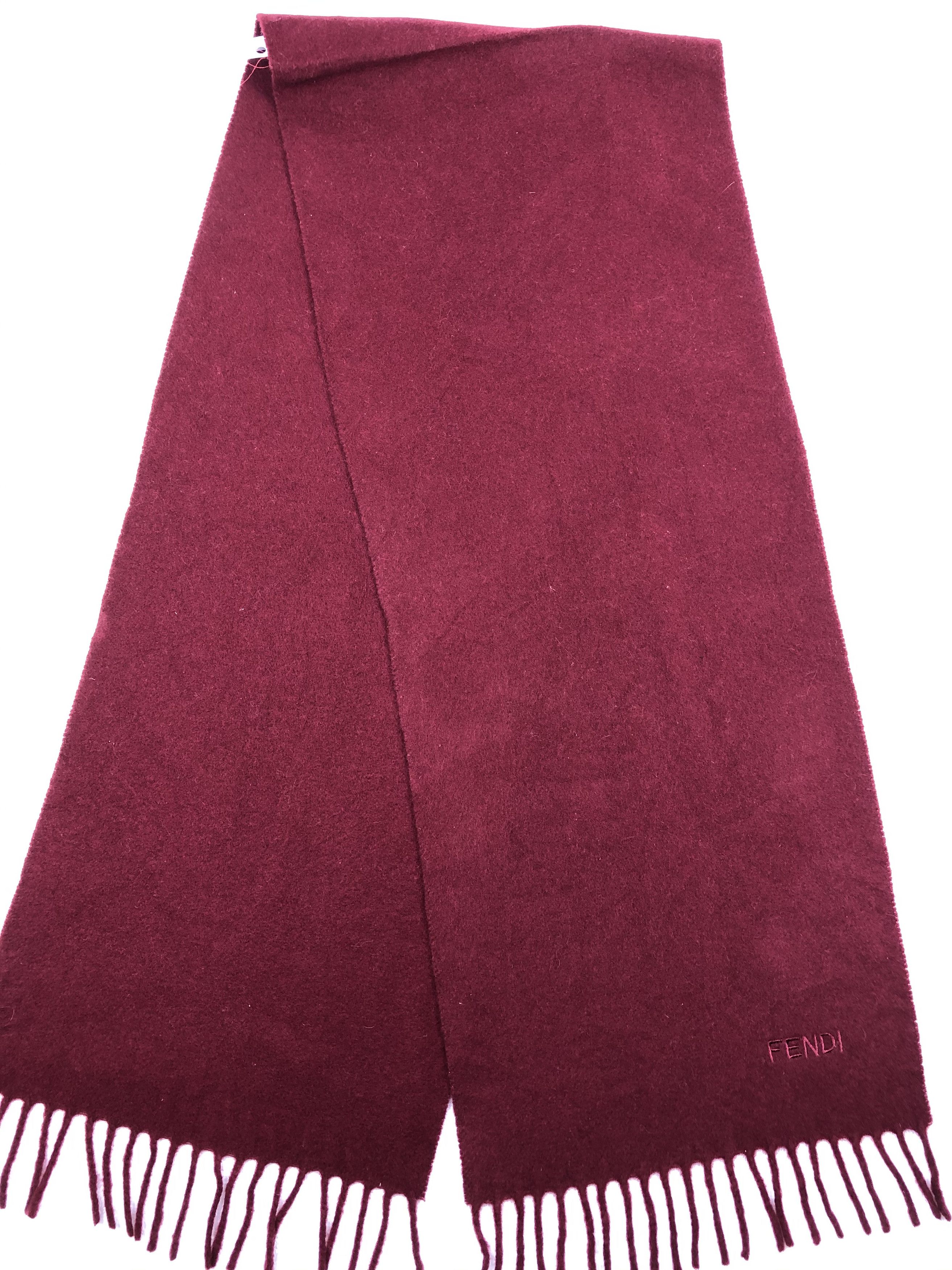 Vintage Fendi Wool Scarf / Muffler / Neckwear Size ONE SIZE - 5 Thumbnail