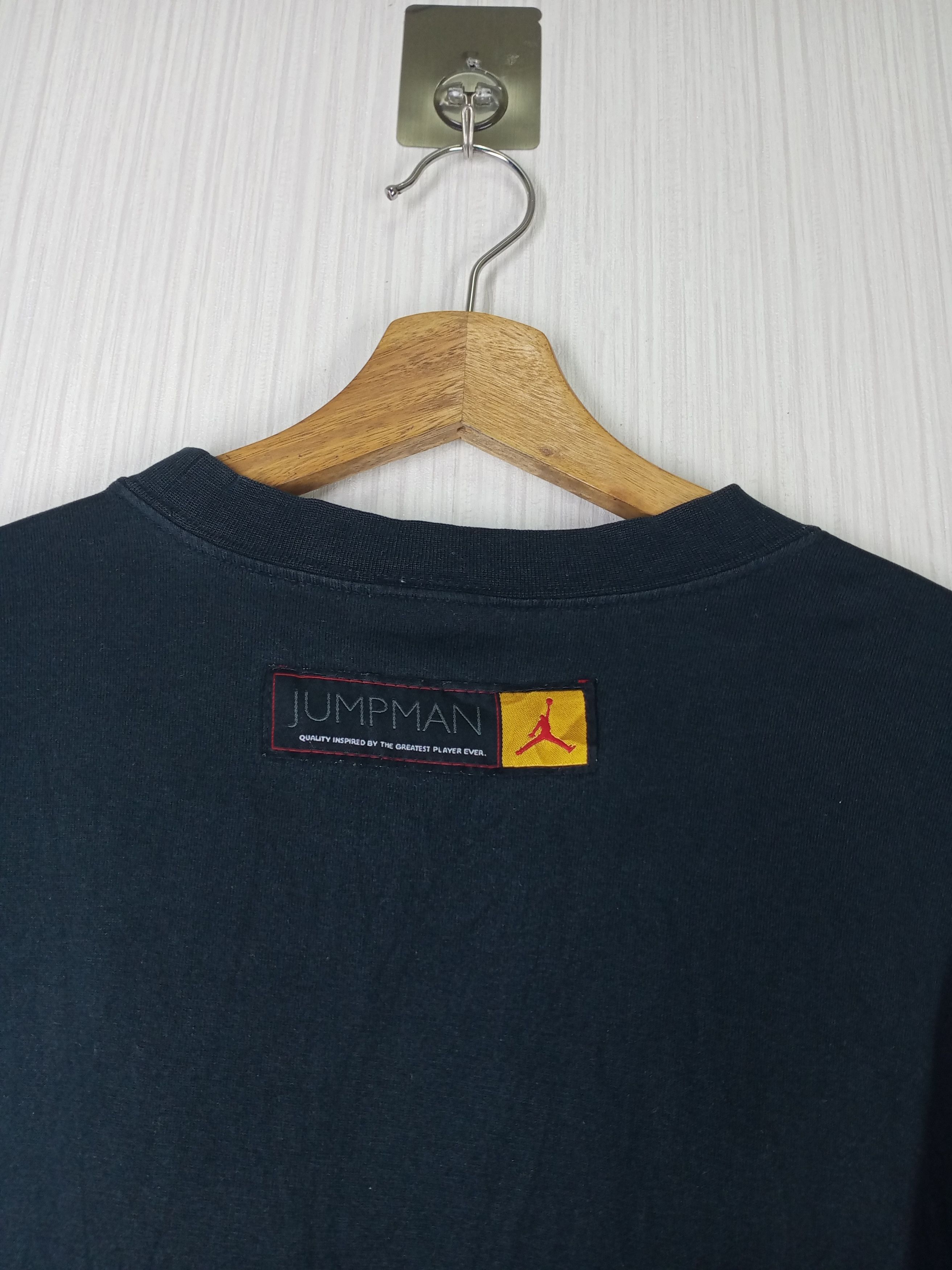 Jordan Brand Rare Vintage 90s Nike Jumpman Basketball Tshirt Size US L / EU 52-54 / 3 - 4 Thumbnail