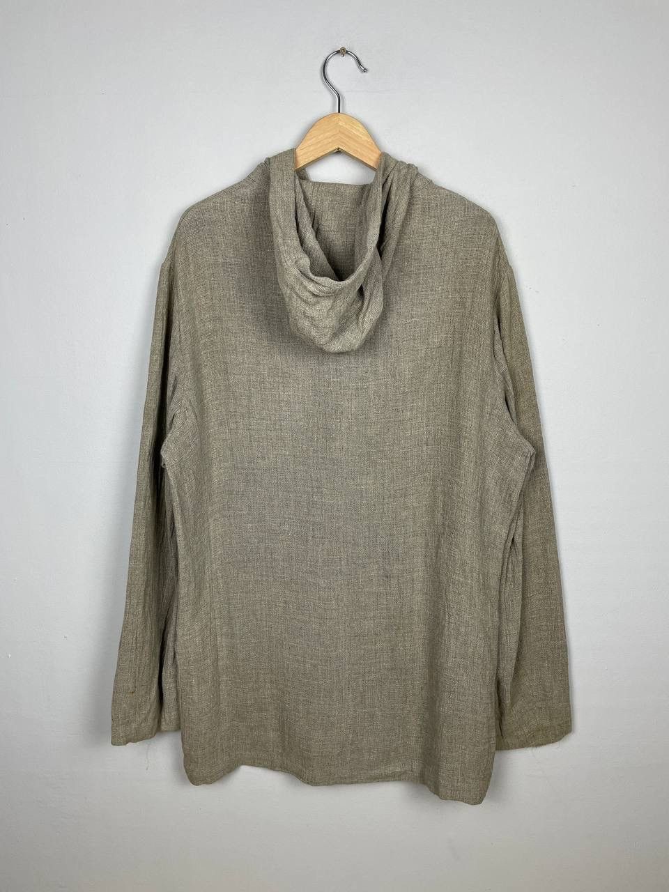 Issey Miyake × Japanese Brand × Tete Homme Tete Homme Issey Miyake Linen Jacket Size US L / EU 52-54 / 3 - 5 Thumbnail