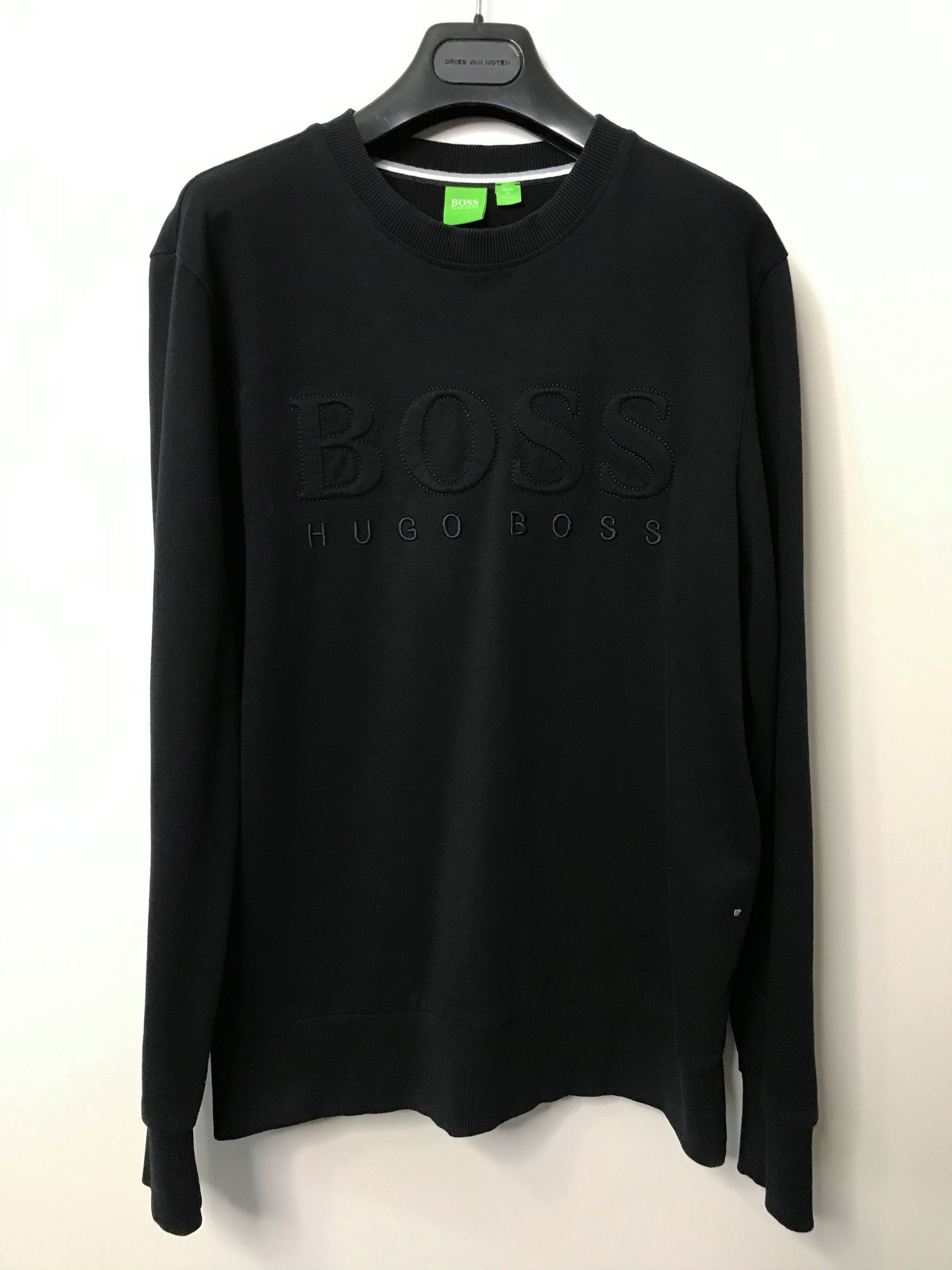 Hugo Boss Green Label Embossed Embroidered BOSS Chest Logo - RARE | Grailed