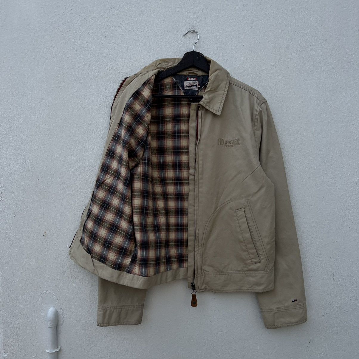 Japanese Brand VINTAGE TOMMY HILFIGER JACKET BLANKET LINING TARTAN DESIGN Size US S / EU 44-46 / 1 - 10 Thumbnail