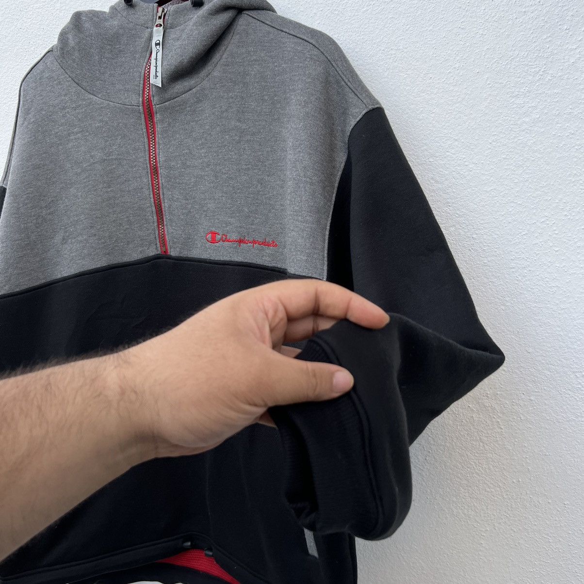 Champion VINTAGE CHAMPION USA ZIPPER HOODIE JACKET Size US M / EU 48-50 / 2 - 6 Thumbnail