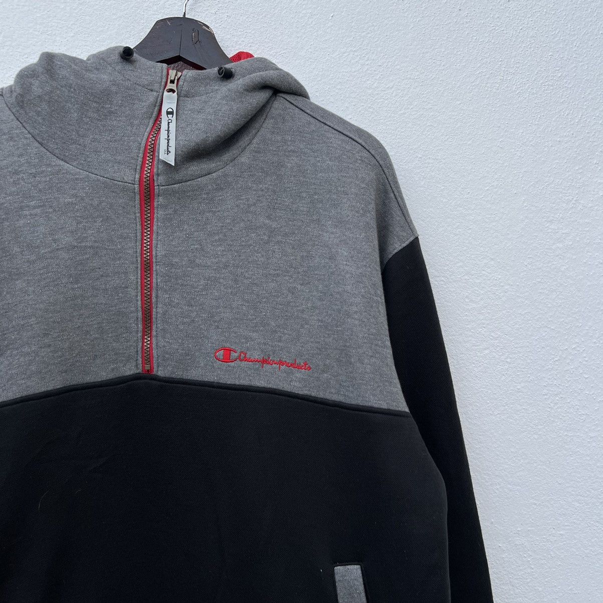 Champion VINTAGE CHAMPION USA ZIPPER HOODIE JACKET Size US M / EU 48-50 / 2 - 4 Thumbnail